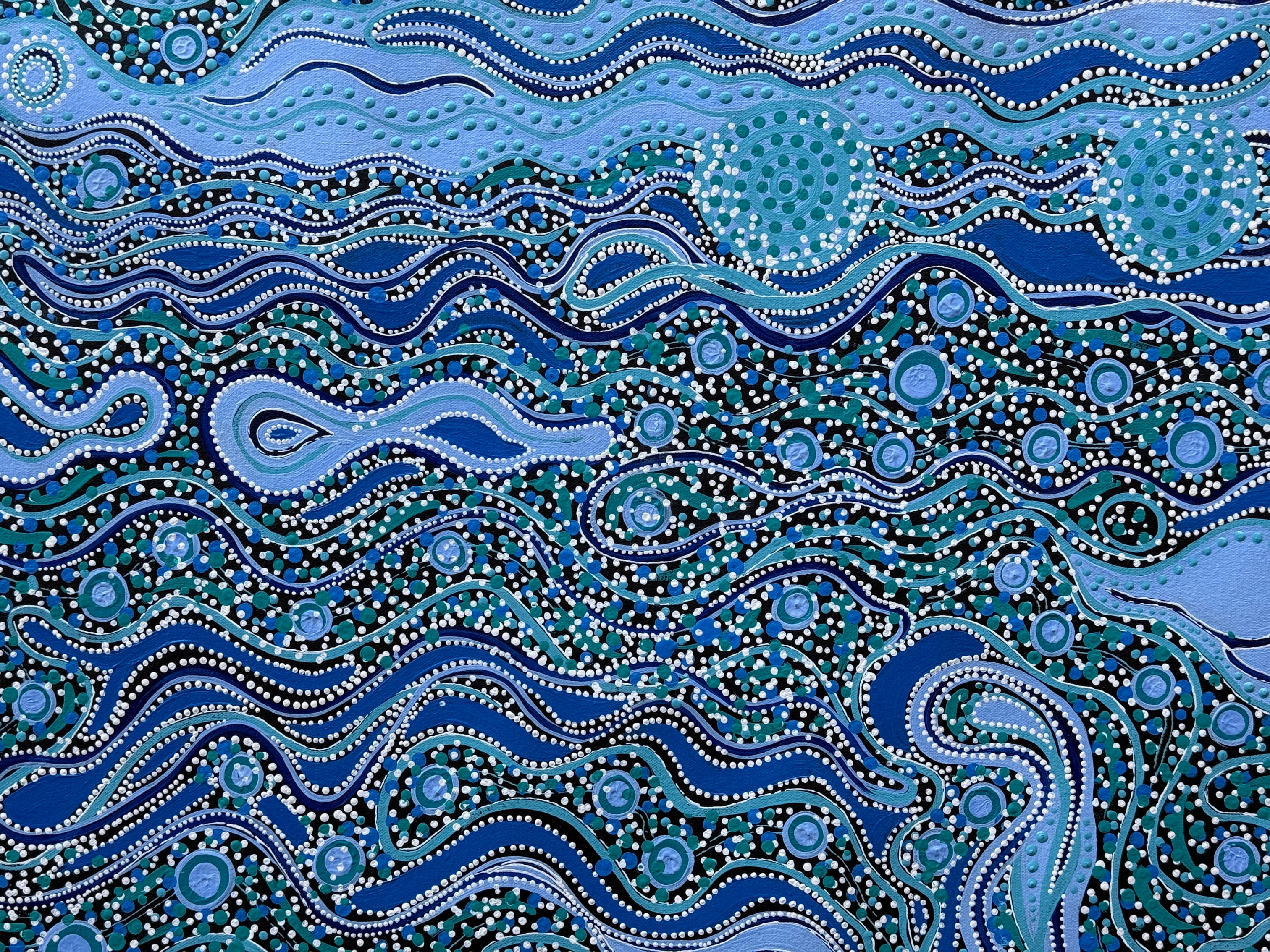 Deidre Burgoyne Rosier - Whale Dreaming in the Great Australian Bight .34-11