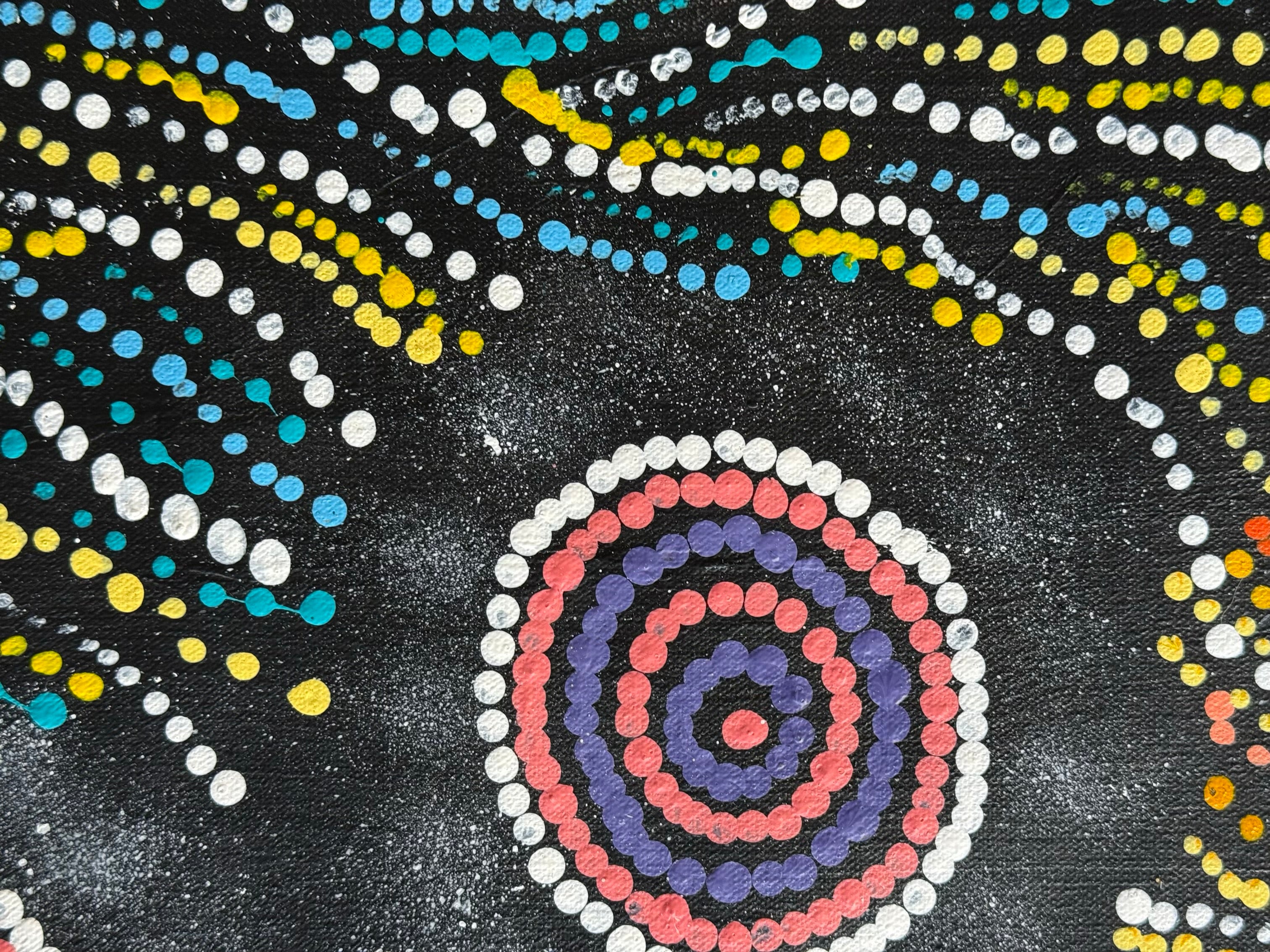 Maria Nampijinpa Brown - Seven Sisters Dreaming .48-1