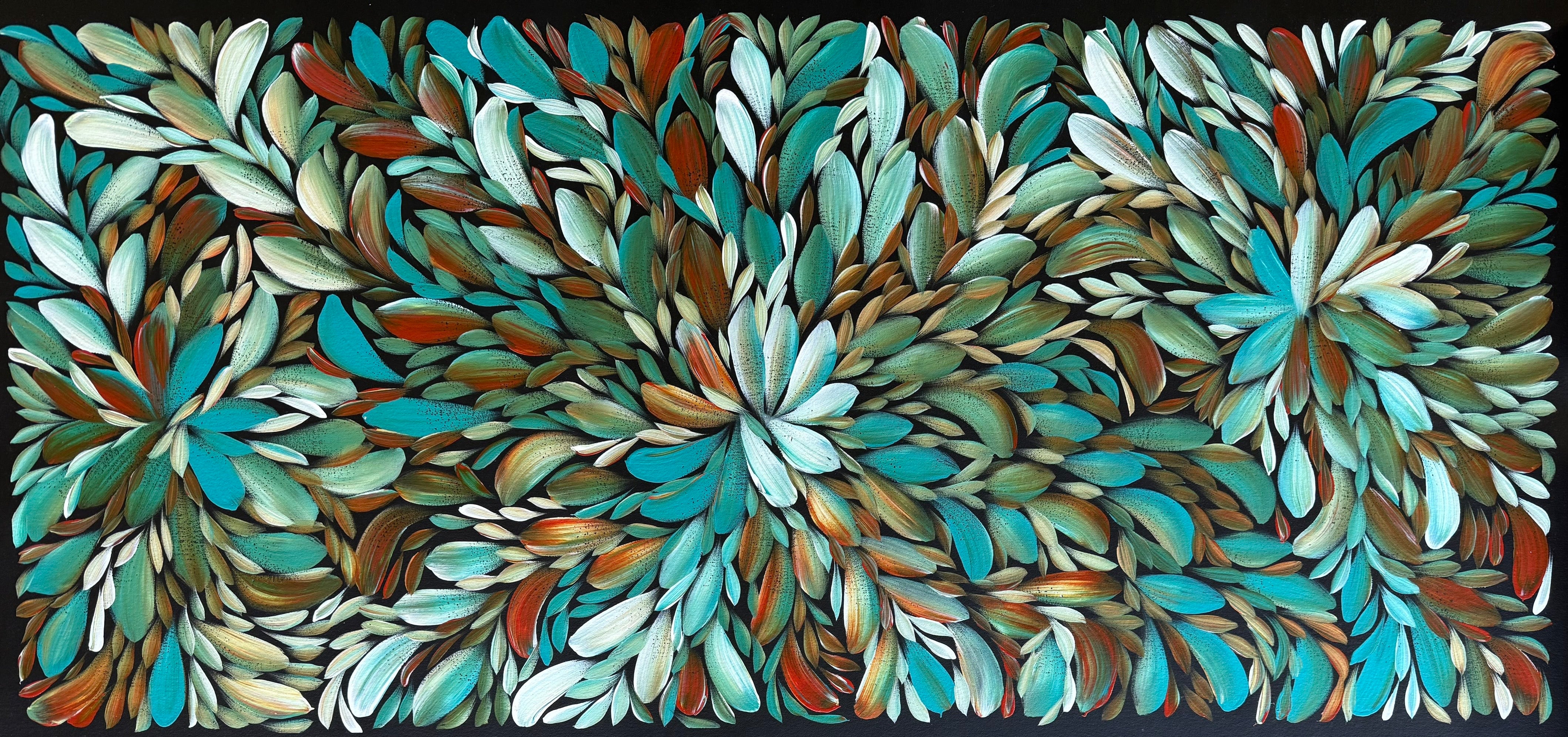 Louise Numina Napananka - Bush Medicine Leaves .21-17