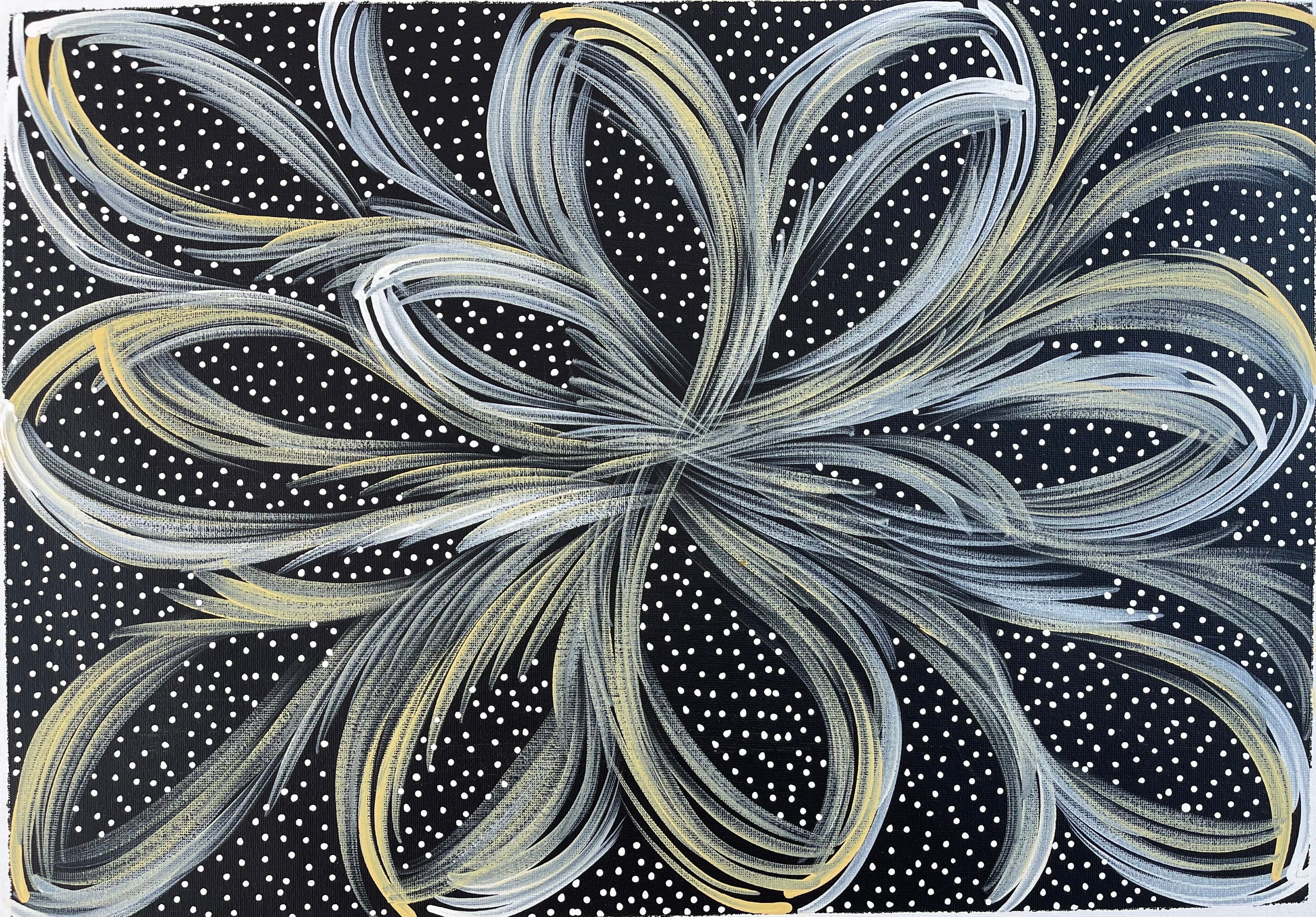 Selina Numina Kamprina - Bush Medicine Leaves with Seeds .26-2