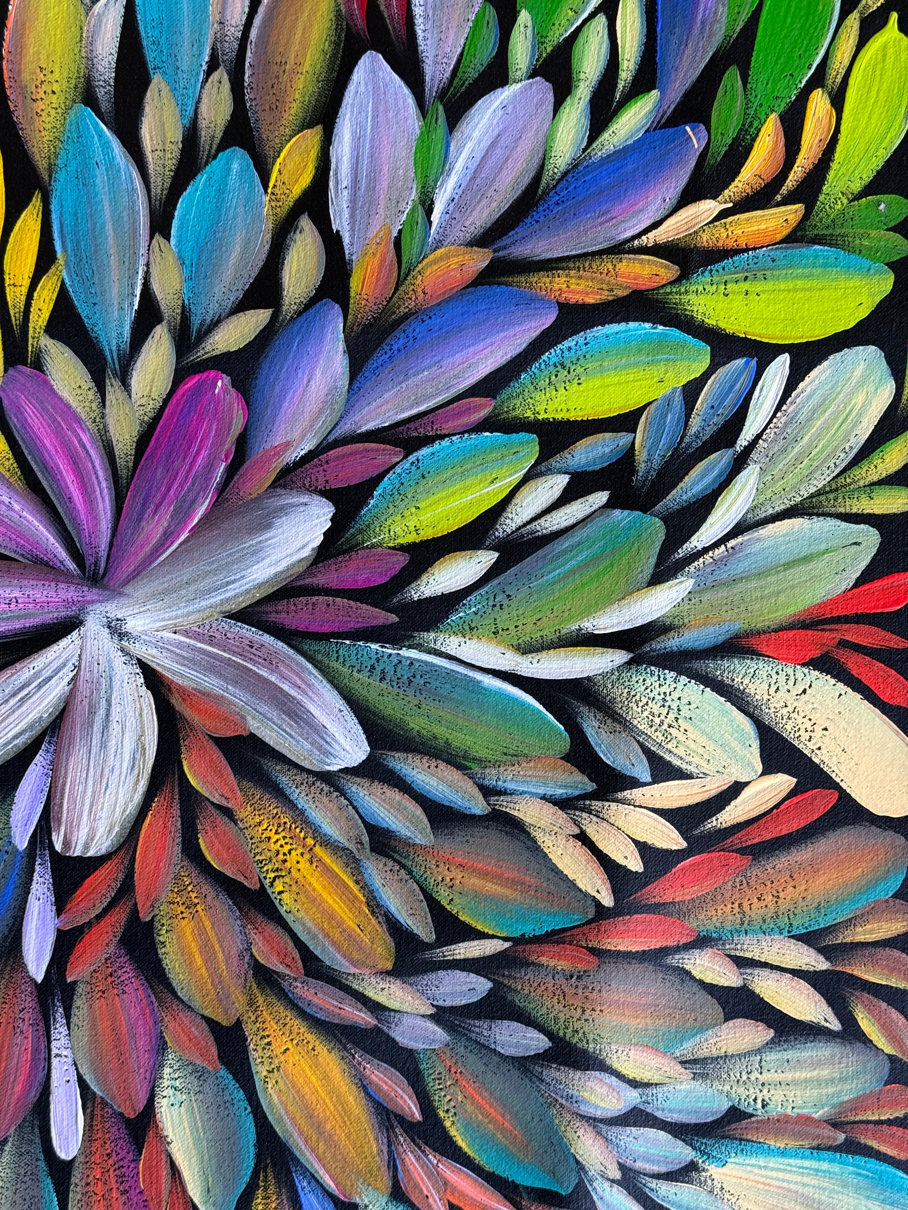 Louise Numina Napananka - Bush Medicine Leaves .16-44