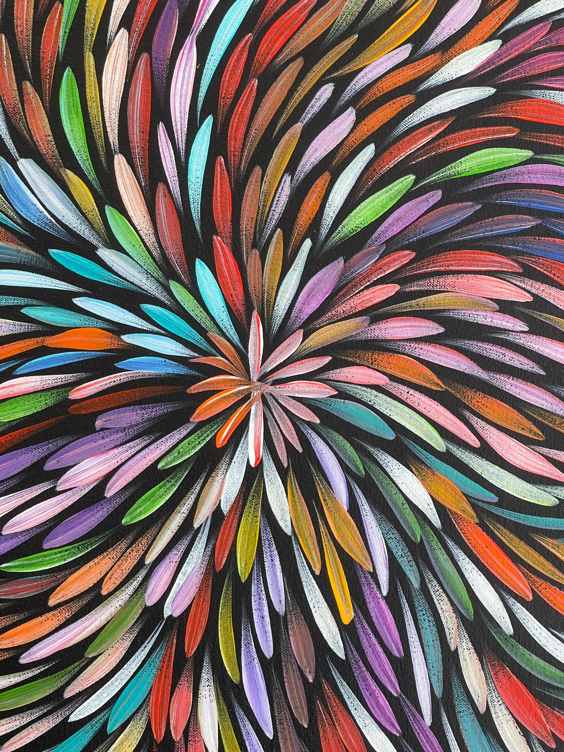 Sharon Numina - Bush Medicine Leaves - 54x62cm .28-11