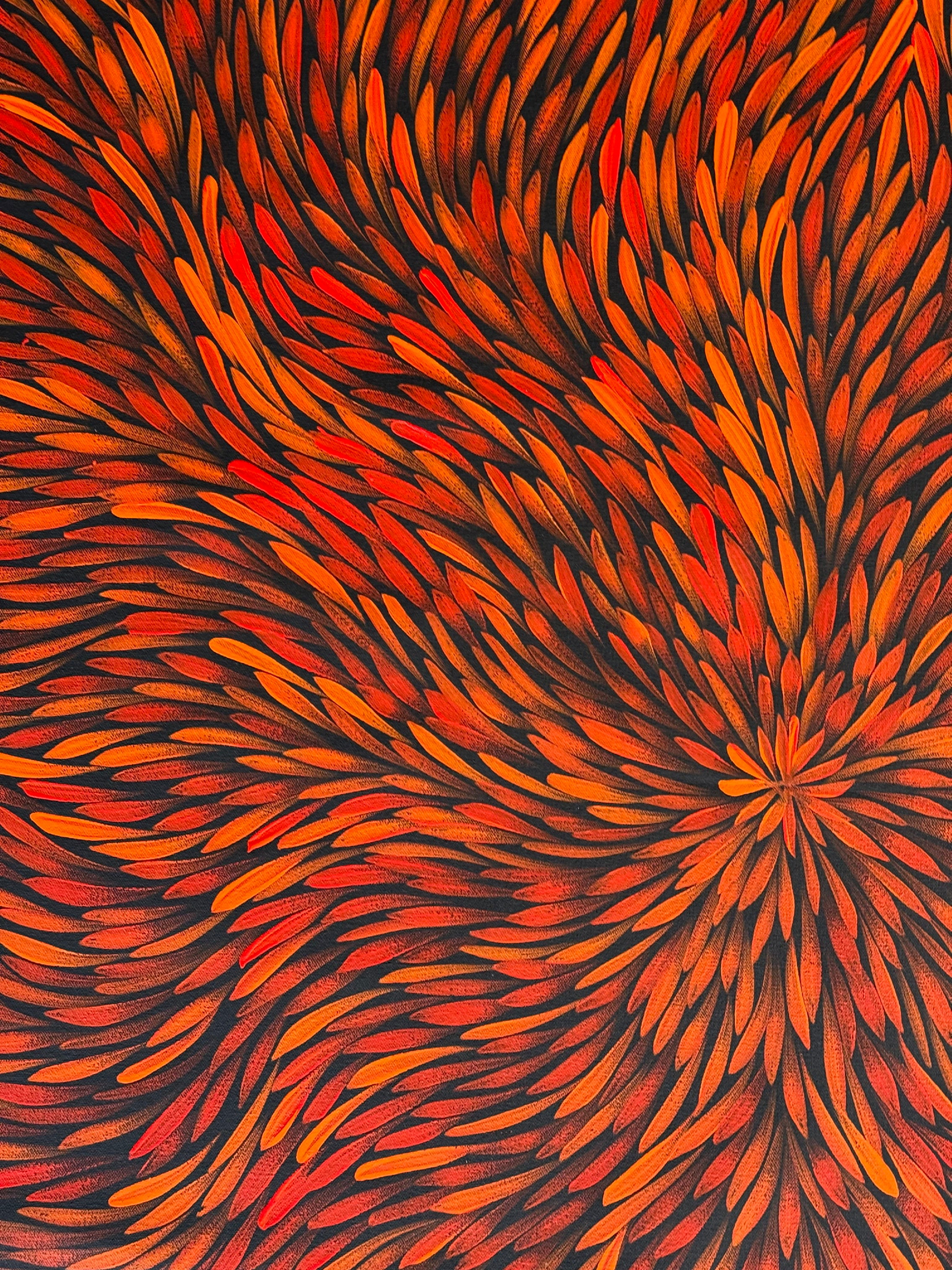 Sharon Numina - Bush Medicine Leaves - 97x95cm .02-3
