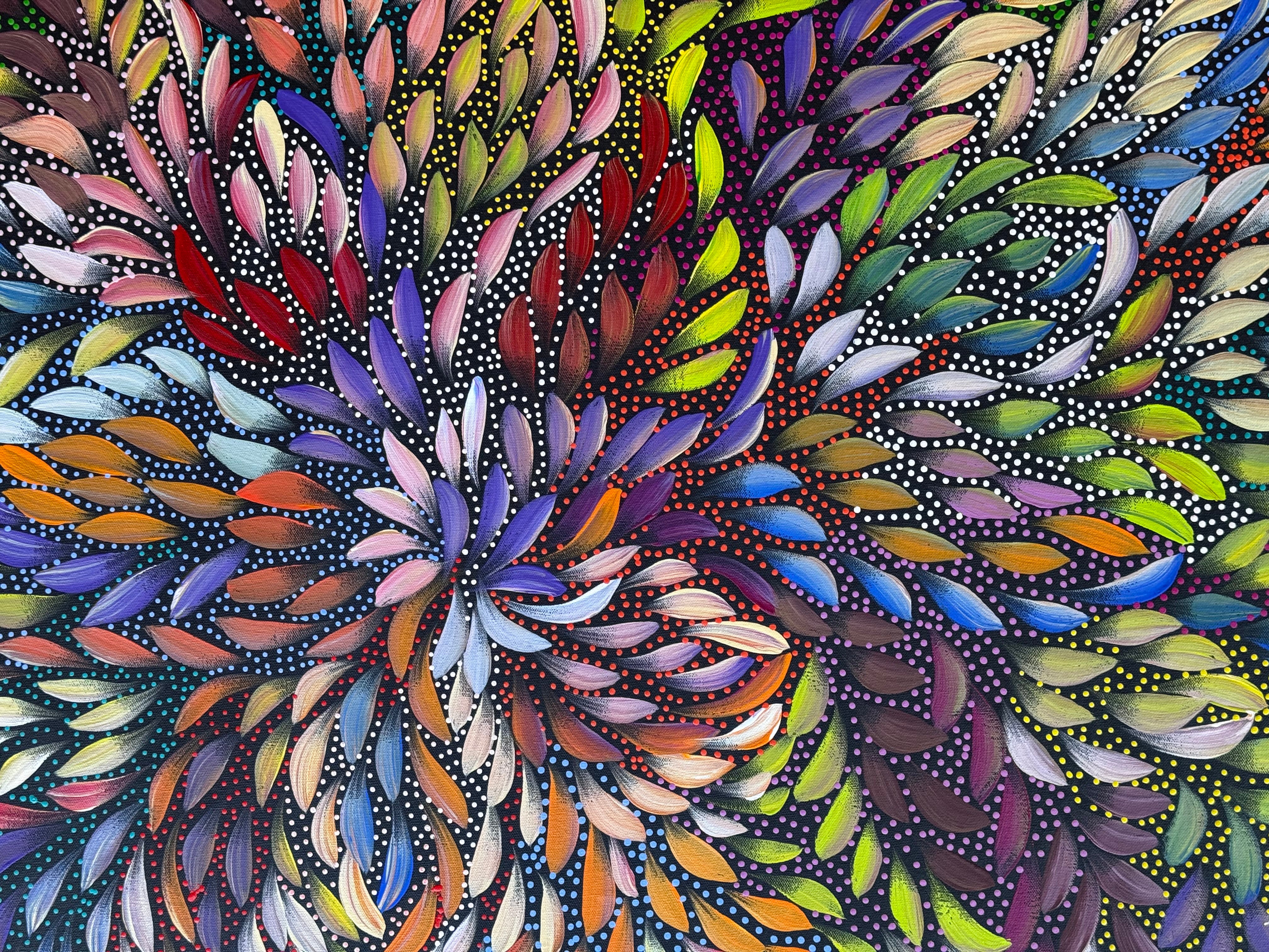 Caroline Numina - Seeded Bush Medicine Leaves .91-7