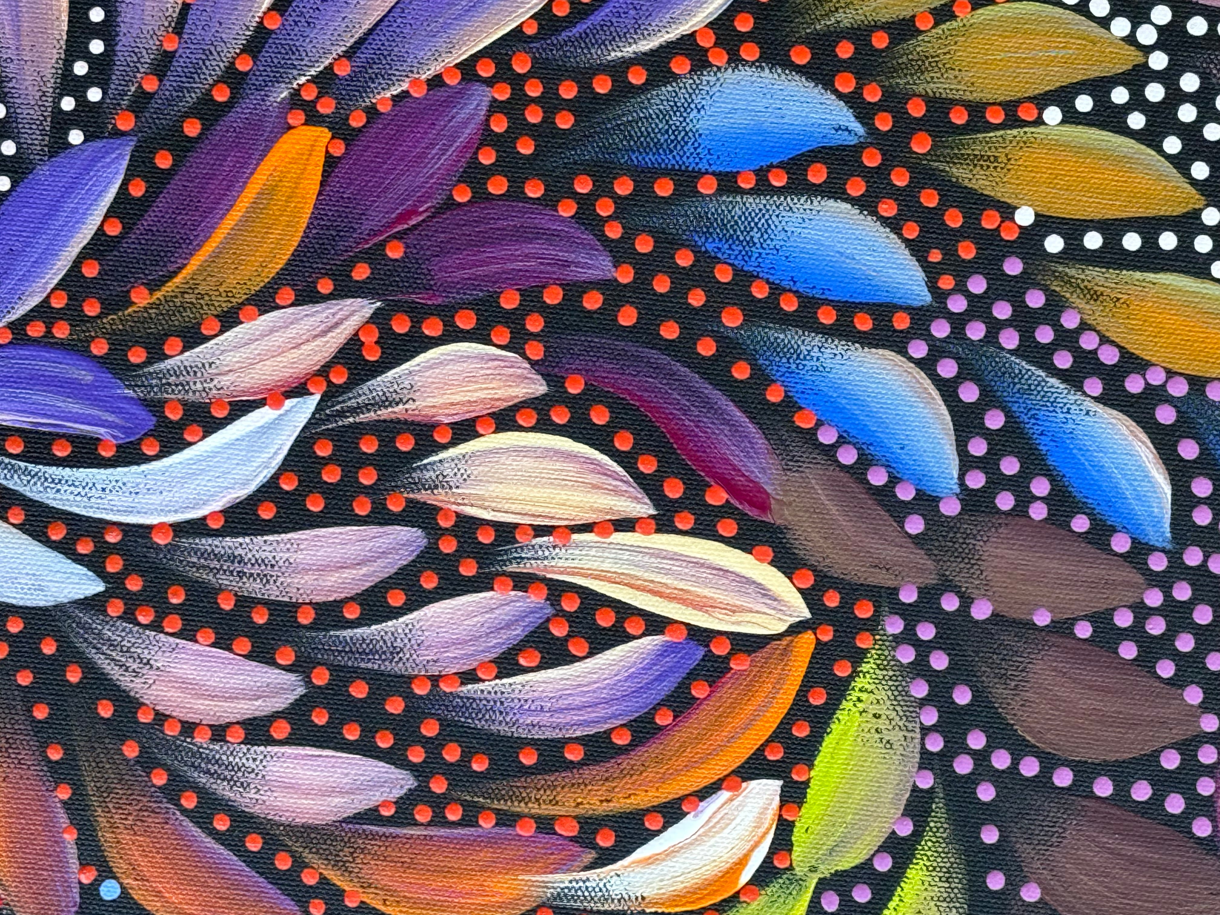 Caroline Numina - Seeded Bush Medicine Leaves .91-7