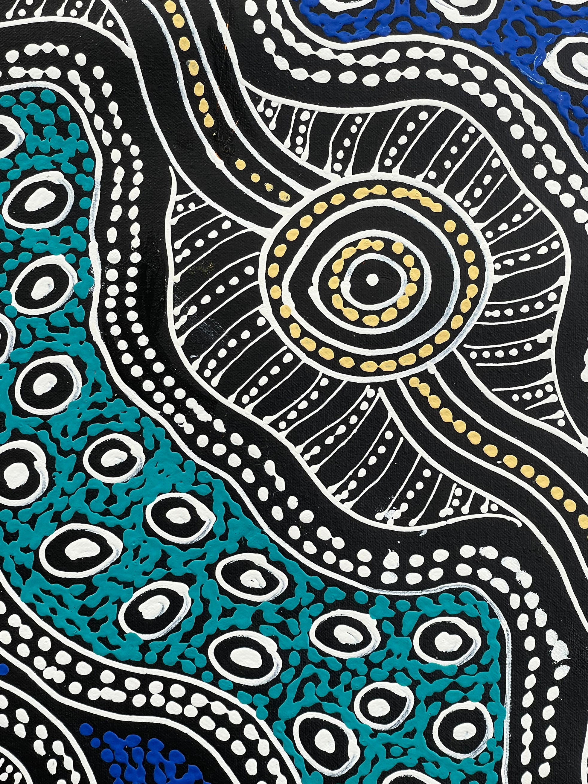 Sharon Numina - Emu Dreaming - 57x61cm .28-8