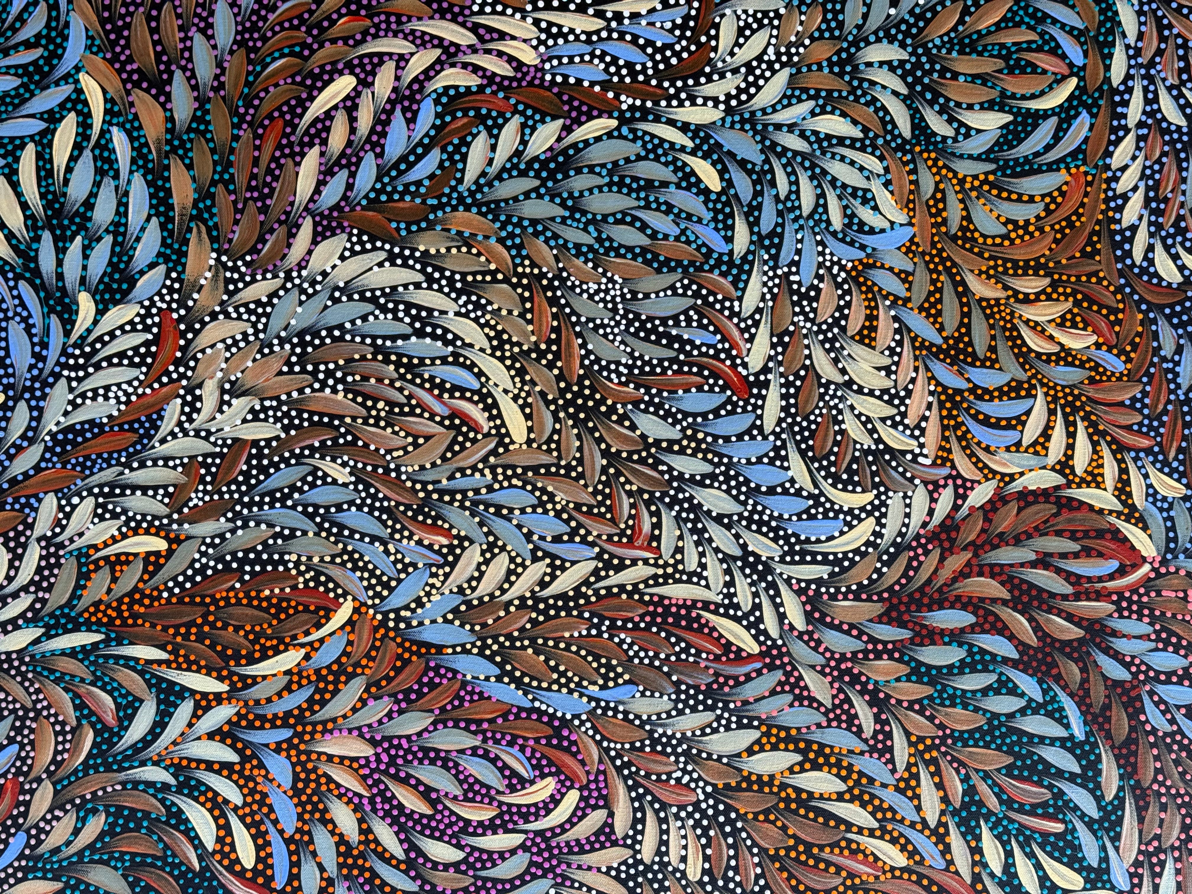 Caroline Numina - Seeded Bush Medicine Leaves .91-16