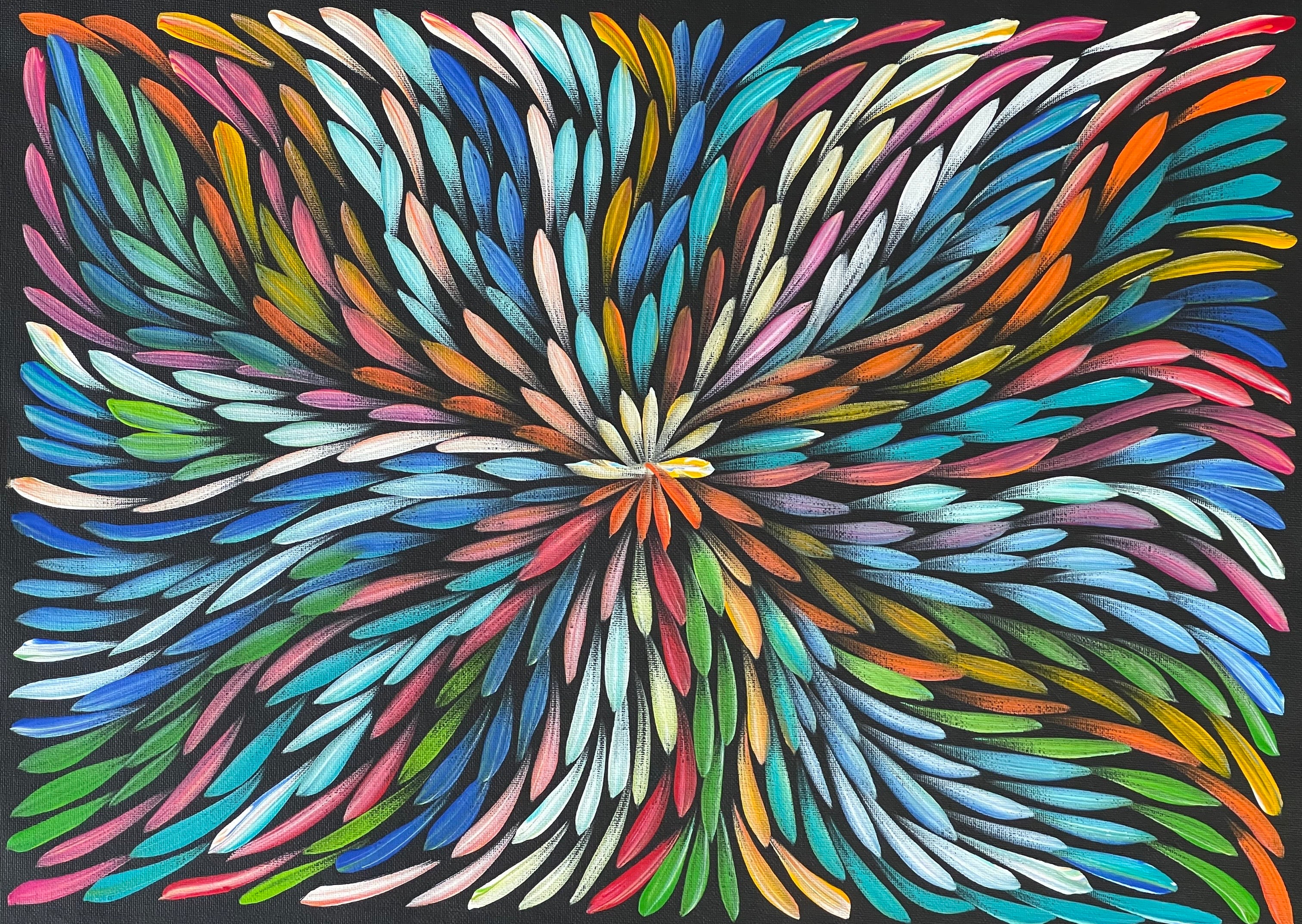 Sharon Numina - Bush Medicine Leaves- 36x52cm .28-37
