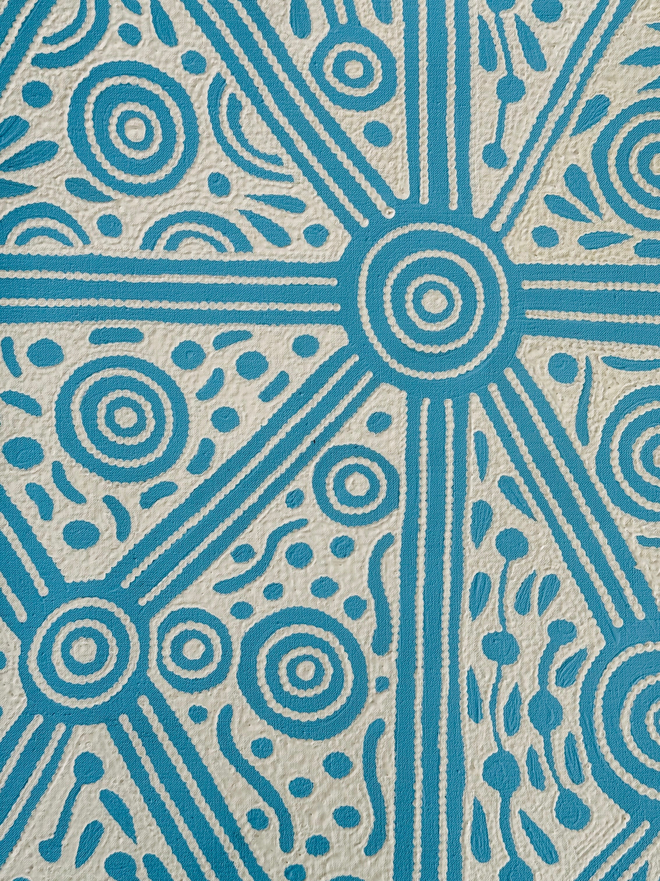 Ursula Napangardi Hudson - Pikilyi Jukurrpa (Vaughan Springs Dreaming)