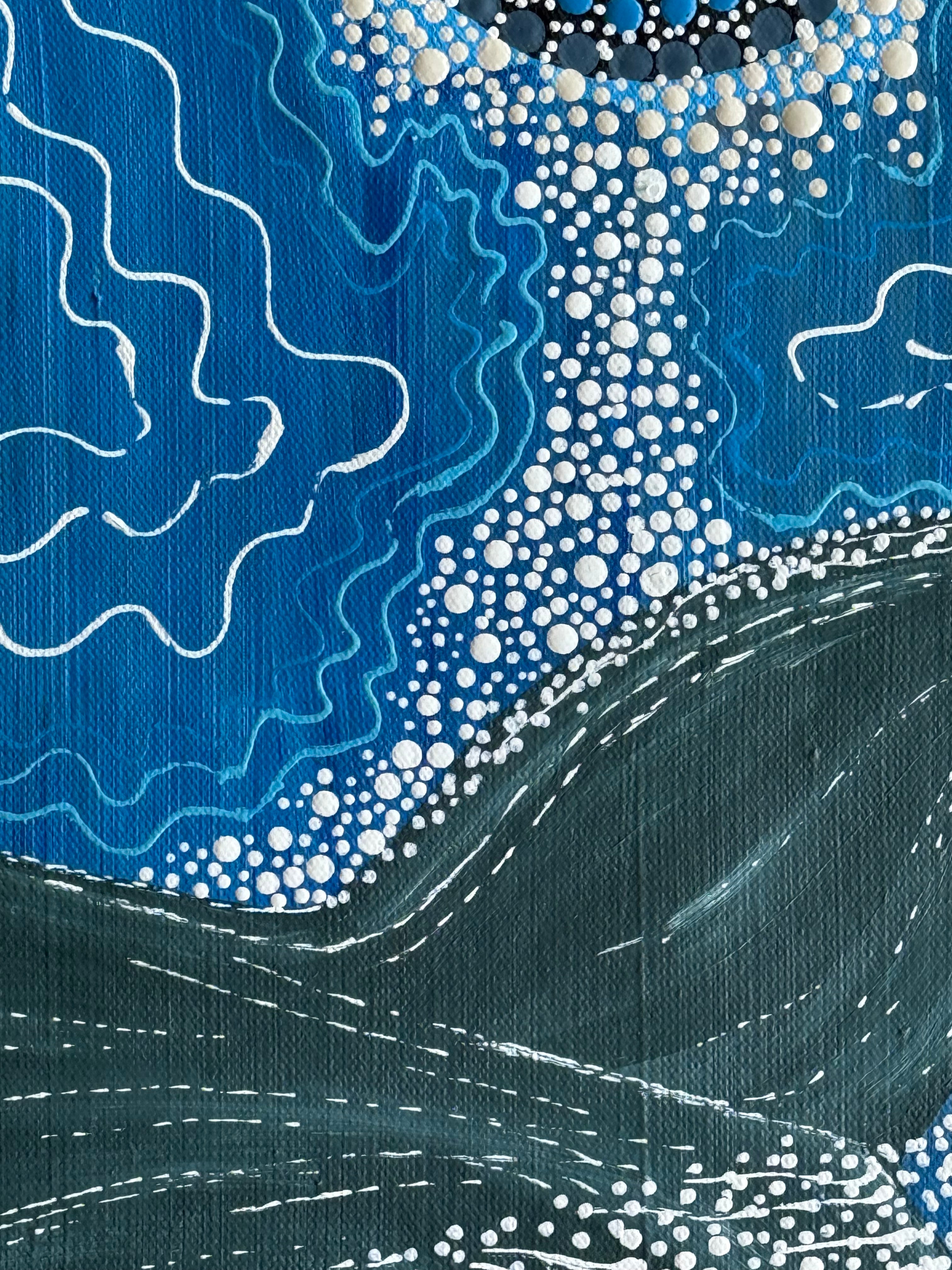 Deidre Burgoyne Rosier - Whale and Water Dreamings .89-24
