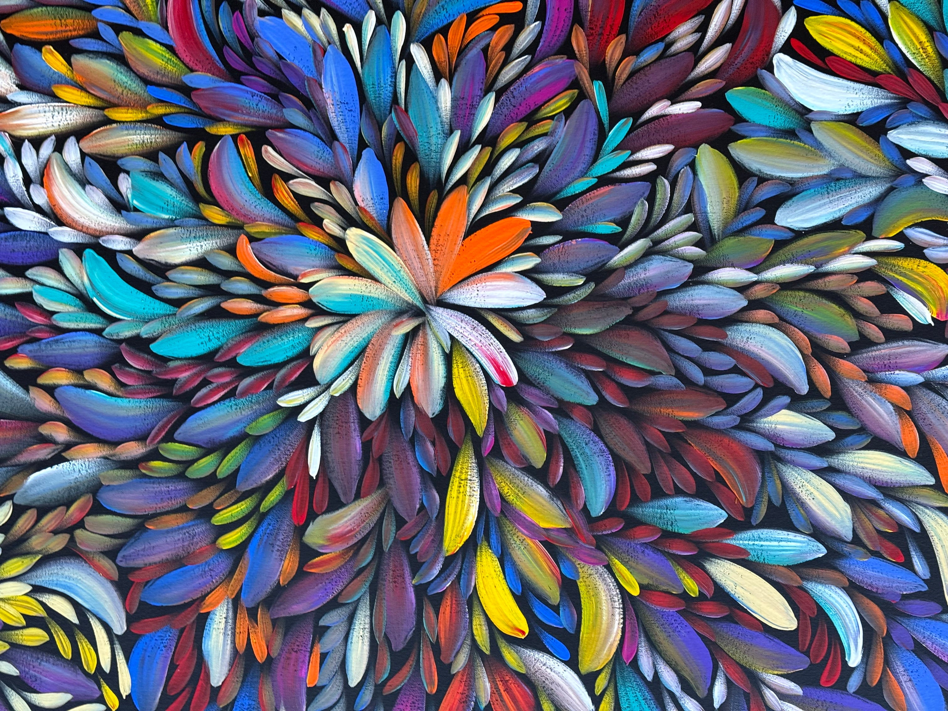 Louise Numina Napananka - Bush Medicine Leaves .41-15