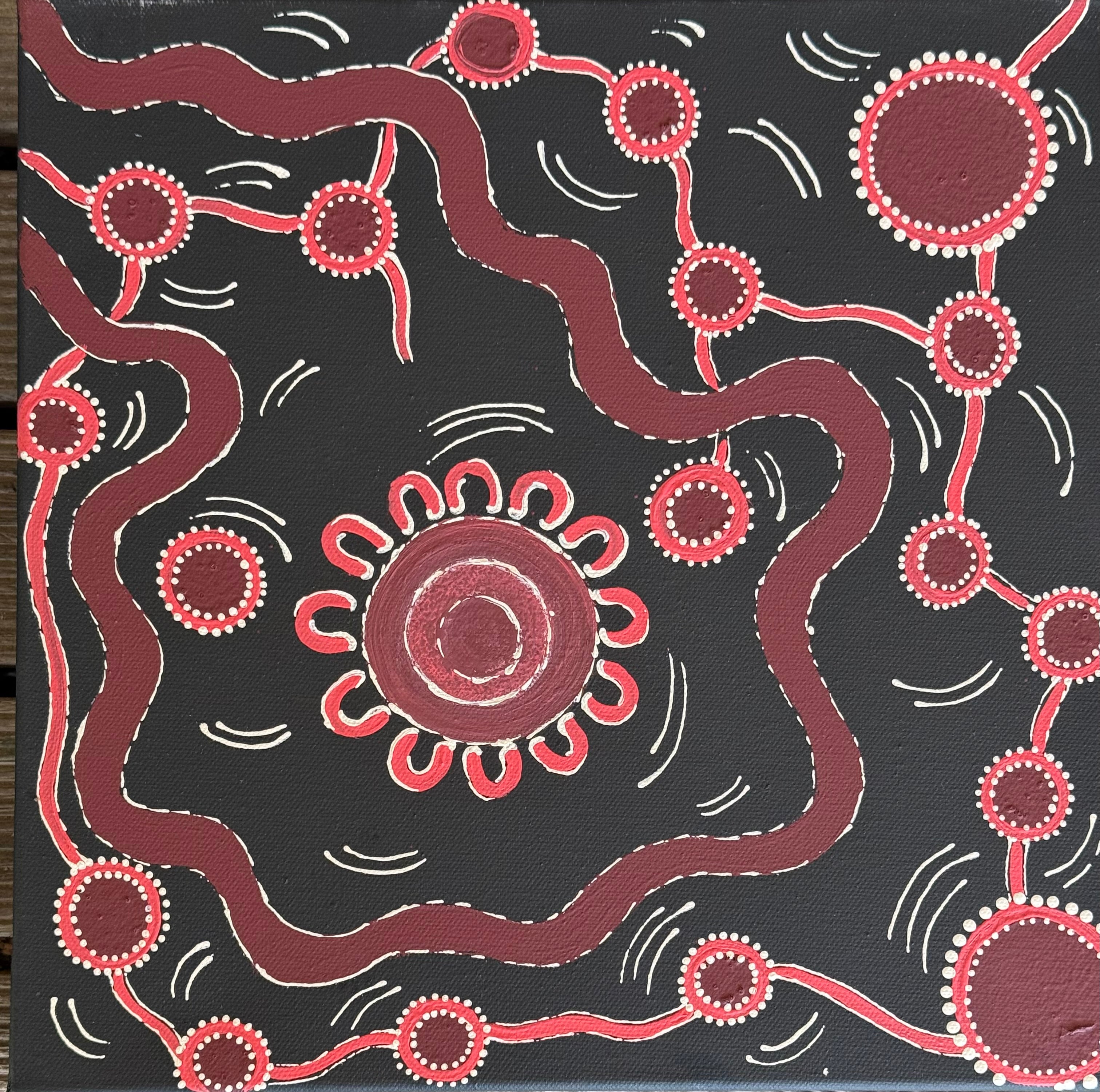 Deidre Burgoyne Rosier - Family Gatherings and Travel Tracks  .11-2 *pre-stretched*