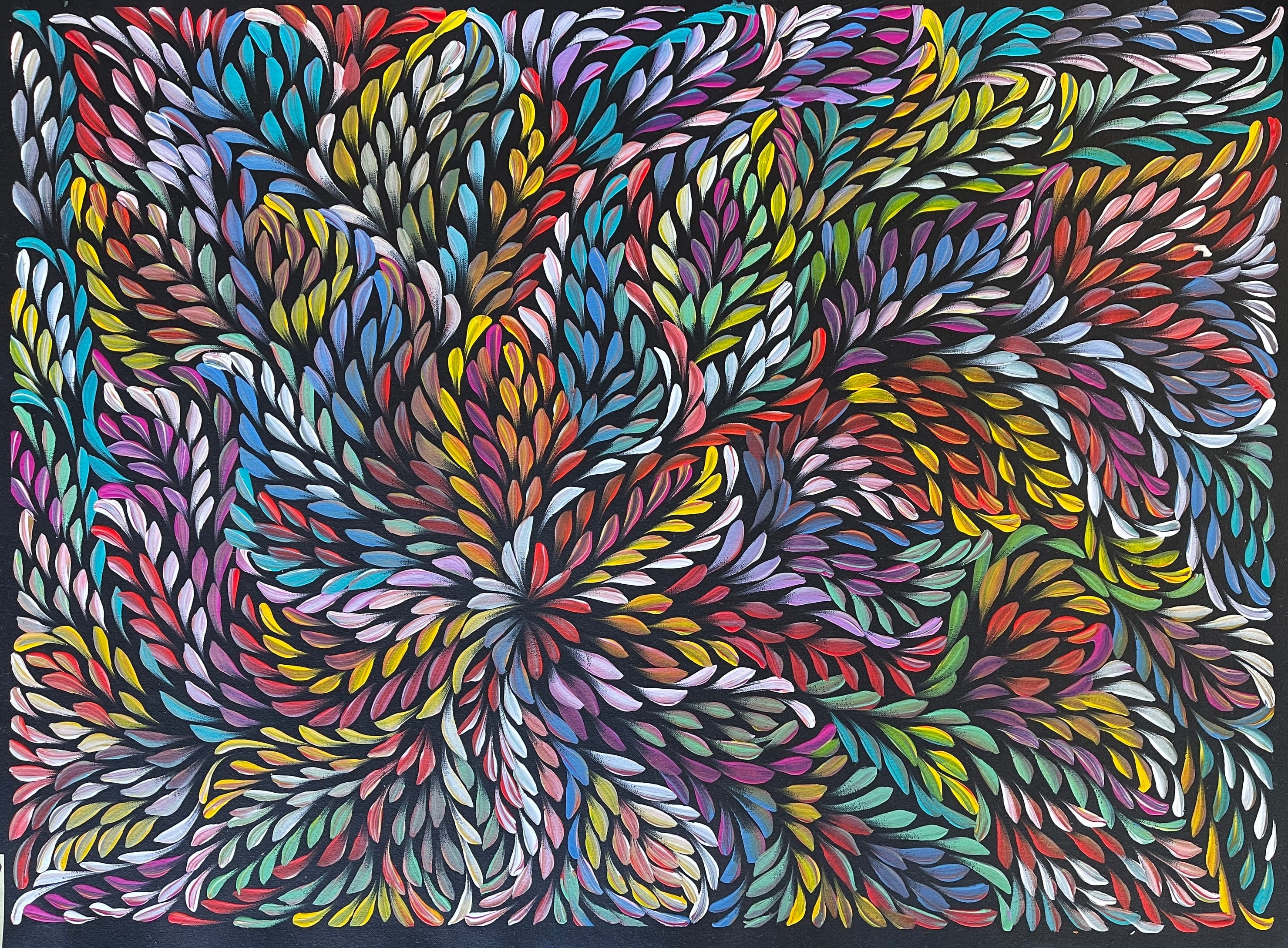 Caroline Numina - Bush Medicine Leaves - 84x61cm .79-16