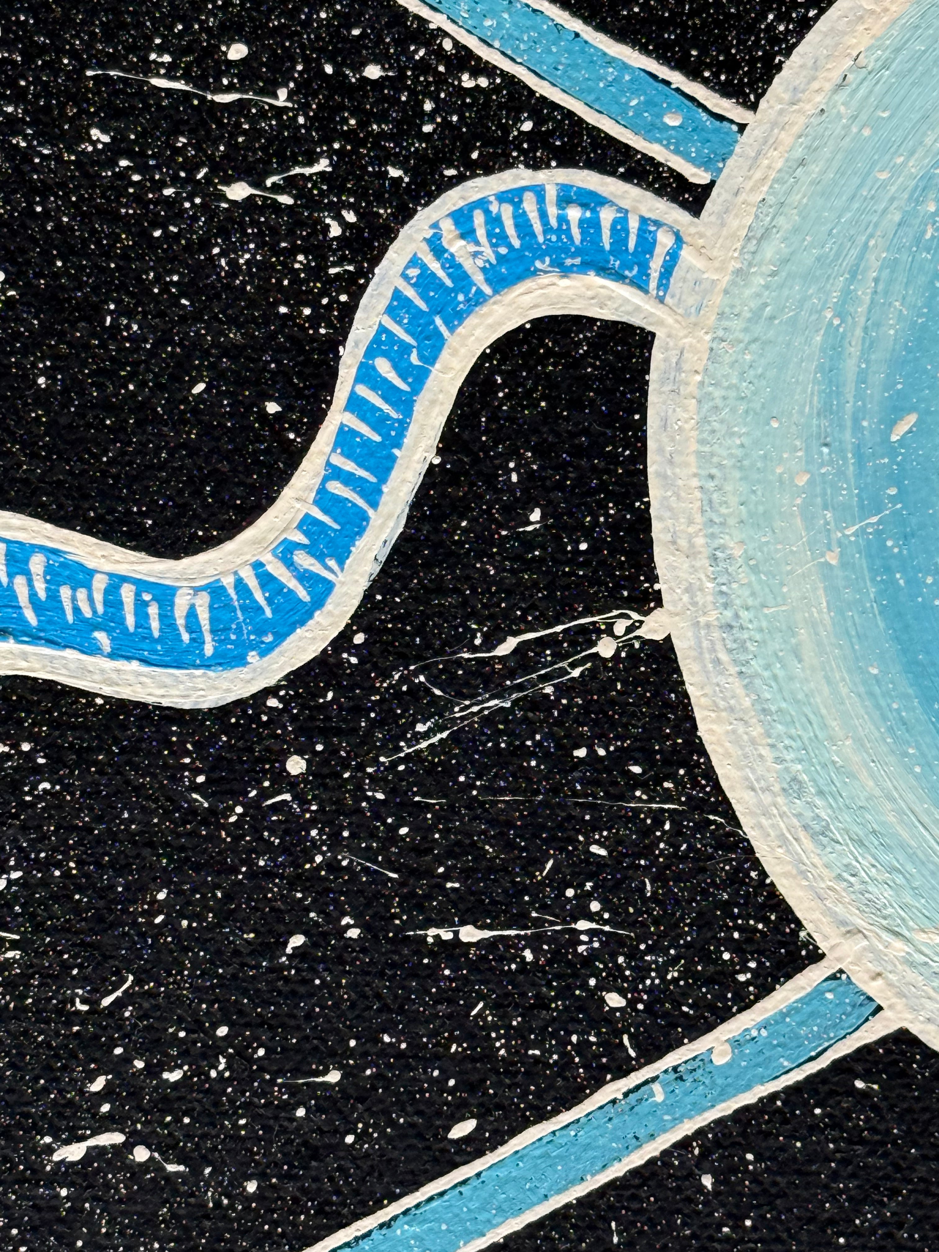 Deidre Burgoyne Rosier - Star Gazing .06-8 *pre-stretched*