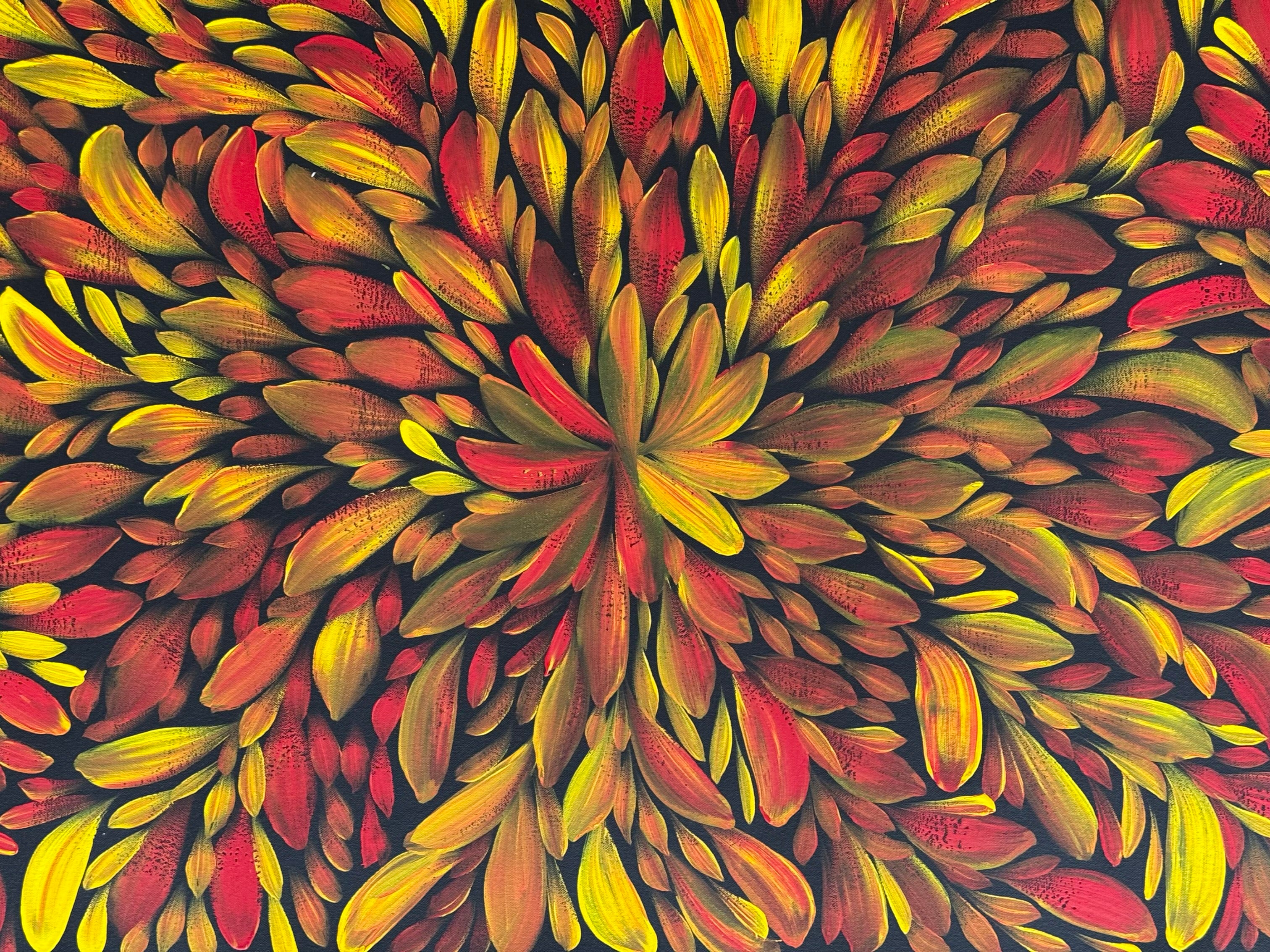 Louise Numina Napananka - Bush Medicine Leaves .57-56