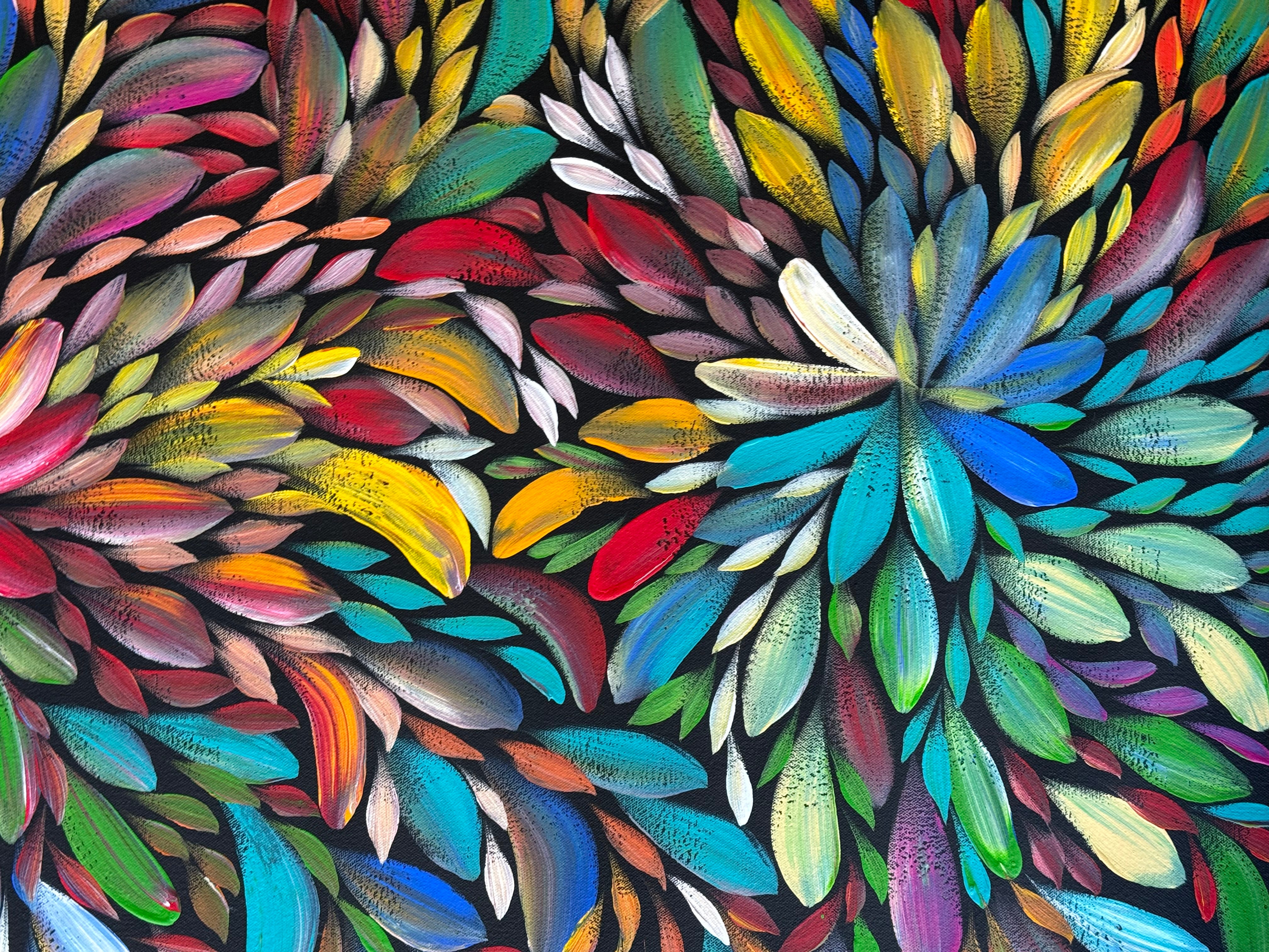 Louise Numina Napananka - Bush Medicine Leaves .21-17