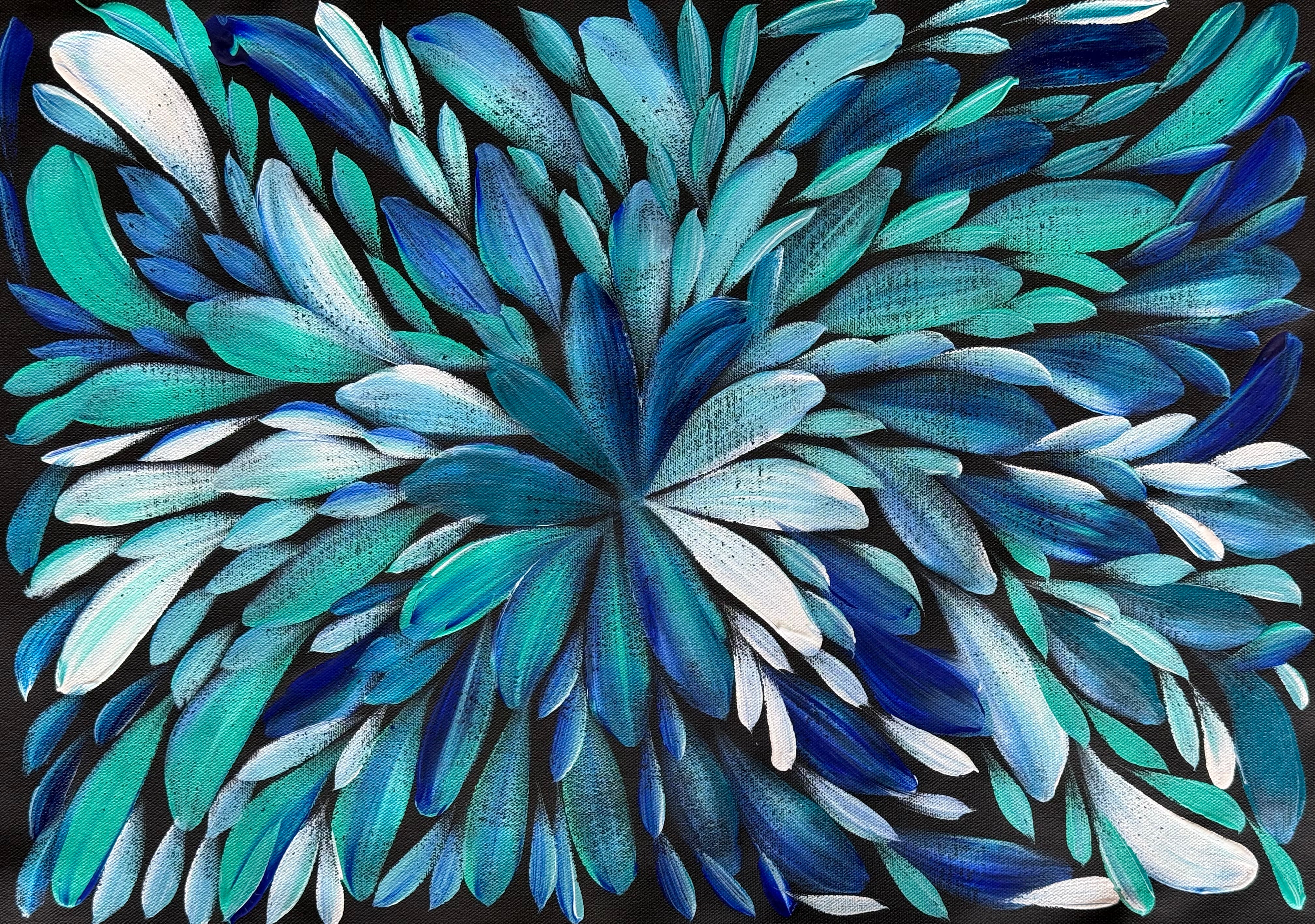 Louise Numina Napananka - Bush Medicine Leaves .22-0