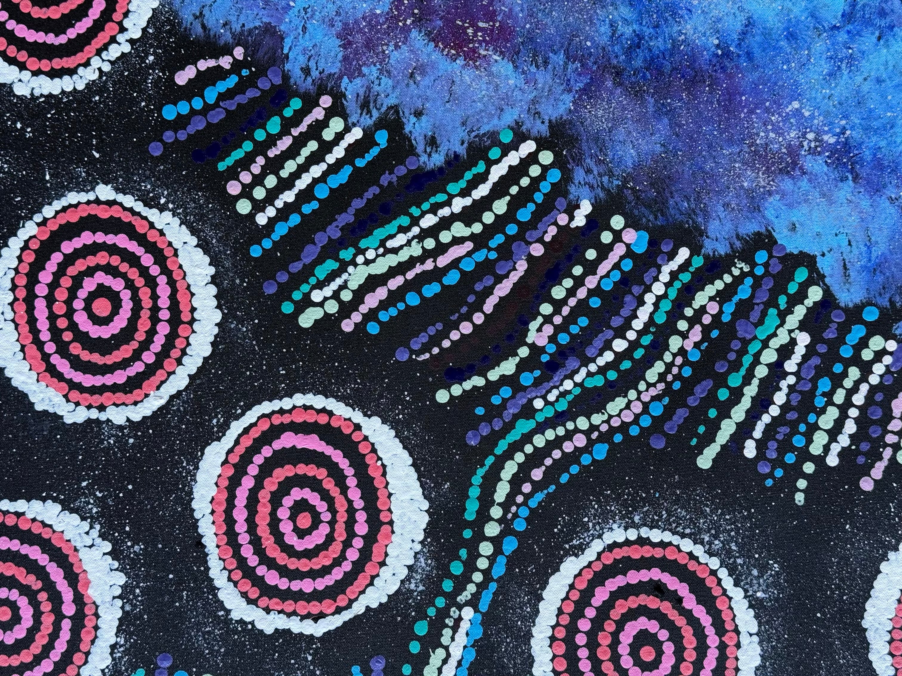 Maria Nampijinpa Brown - Seven Sisters Dreaming .48-3