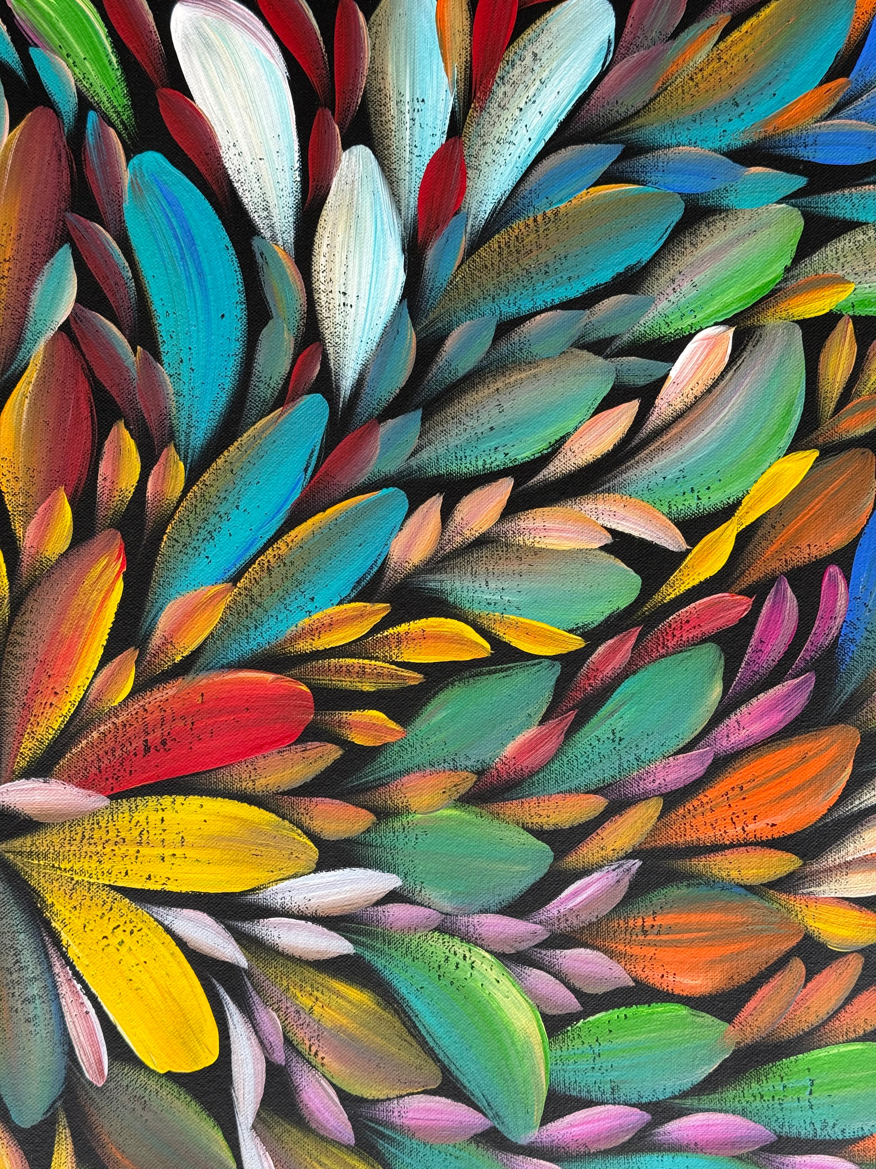 Louise Numina Napananka - Bush Medicine Leaves .75-3