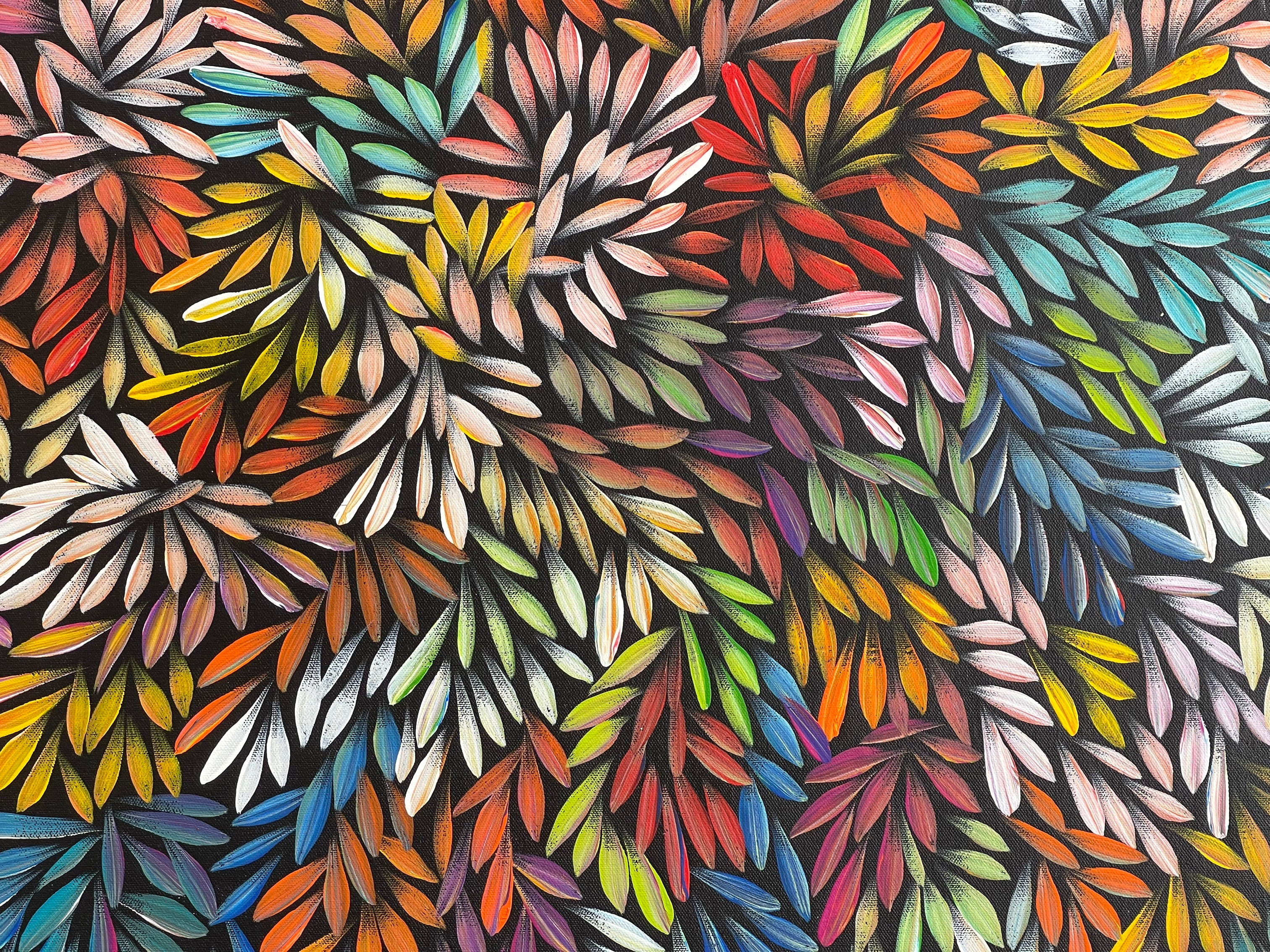Sharon Numina - Bush Medicine Leaves - 148x93cm .55-21