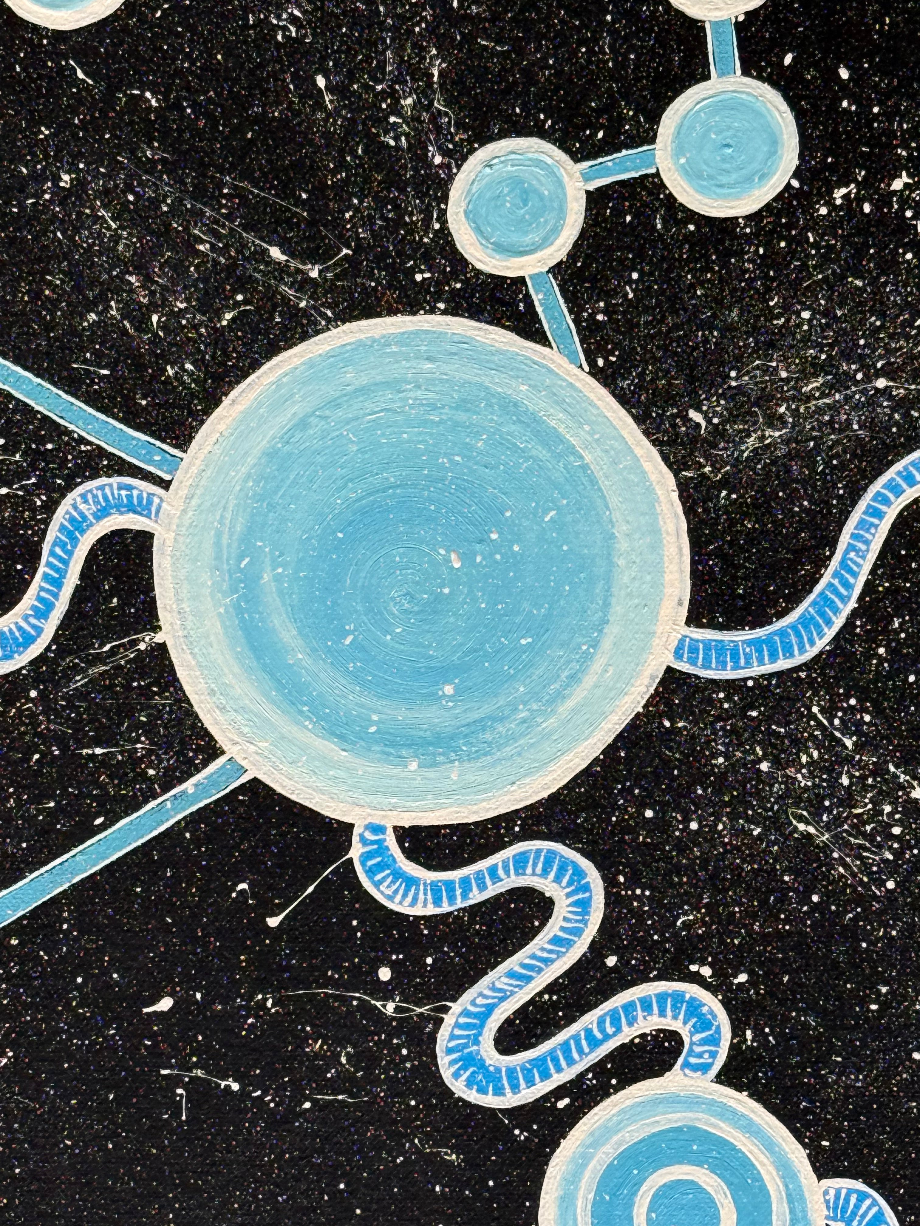 Deidre Burgoyne Rosier - Star Gazing .06-8 *pre-stretched*