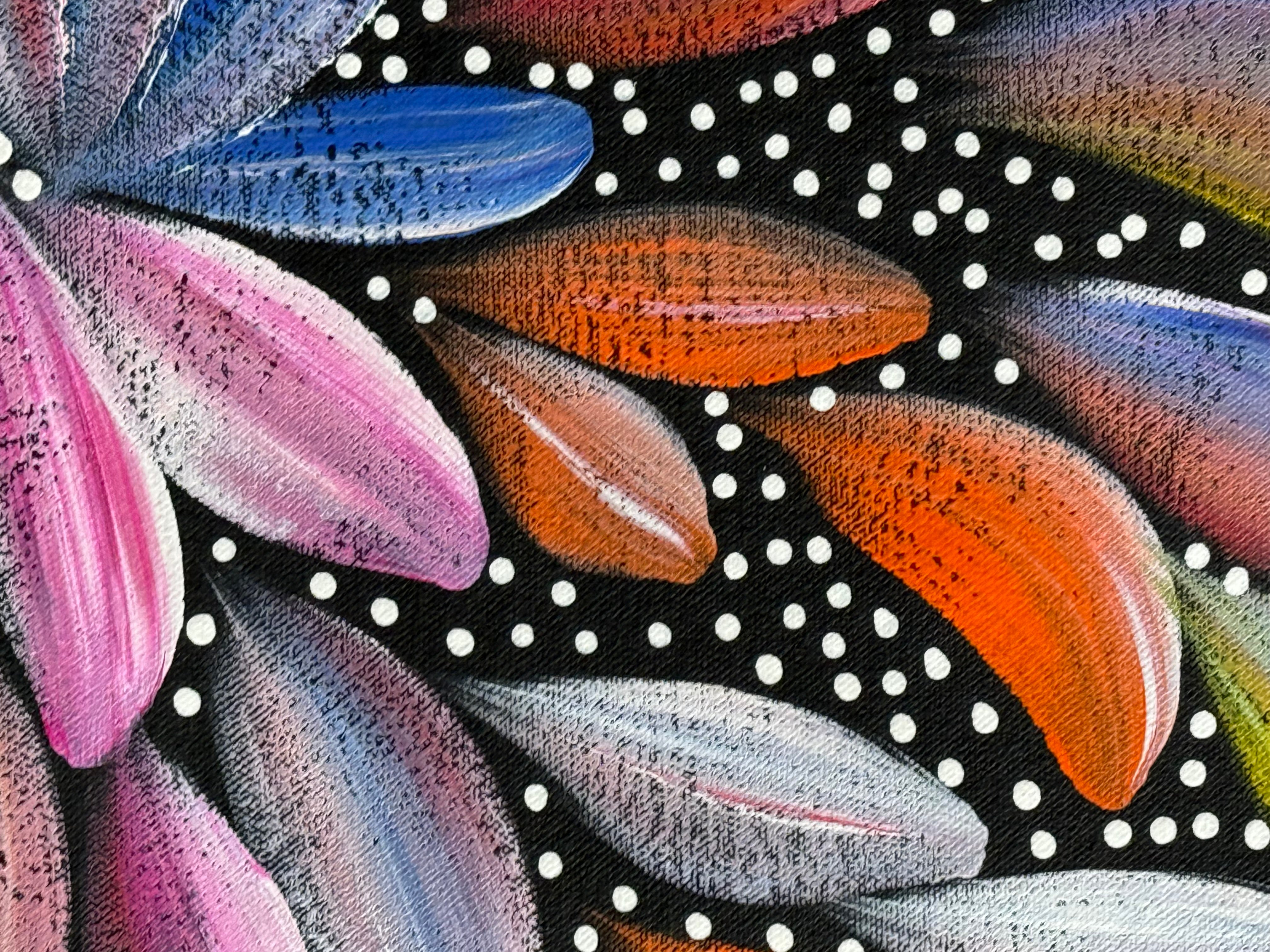 Louise Numina Napananka - Bush Medicine Leaves and Seeds .29-8