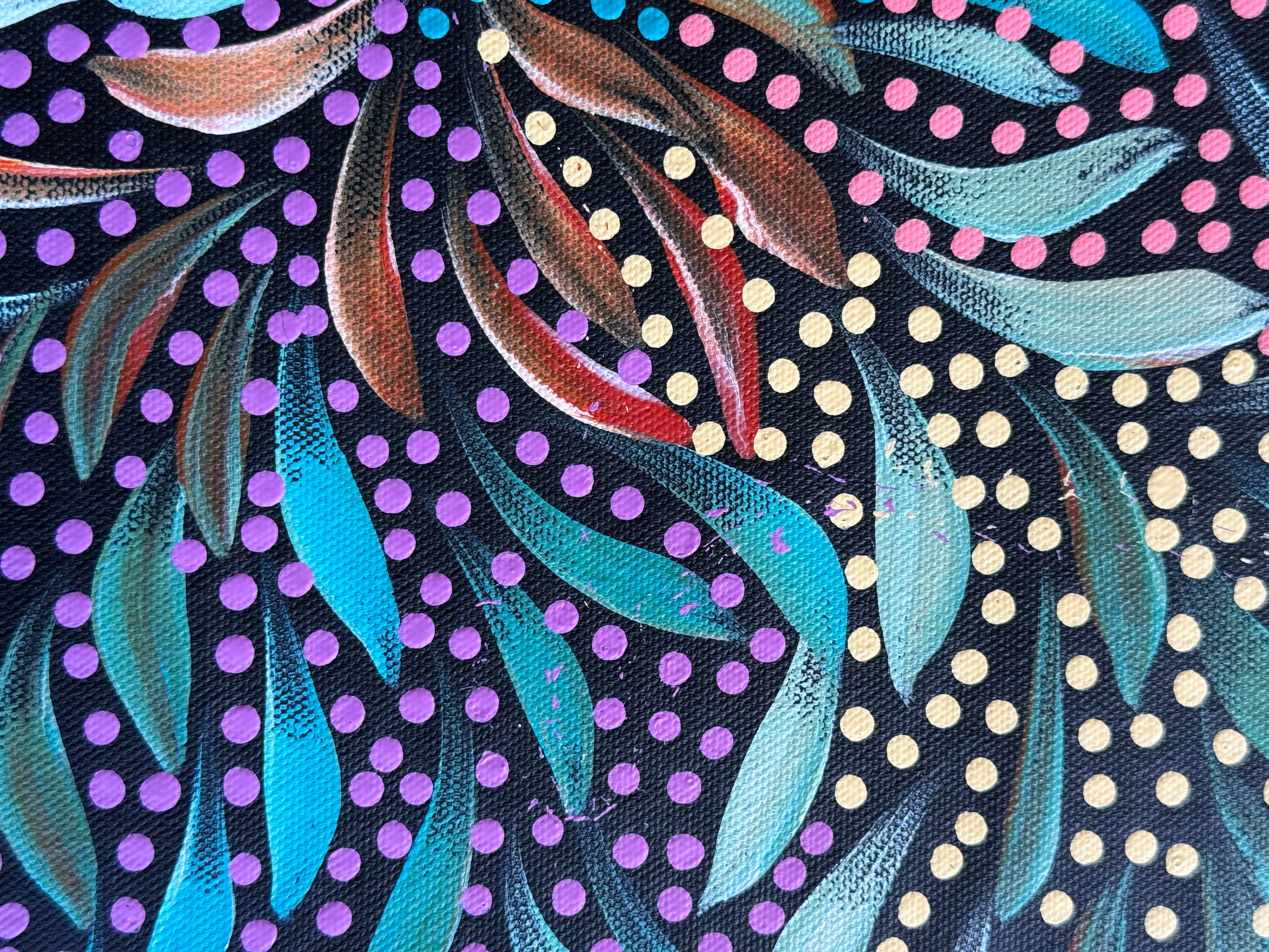 Caroline Numina - Seeded Bush Medicine Leaves .13-13