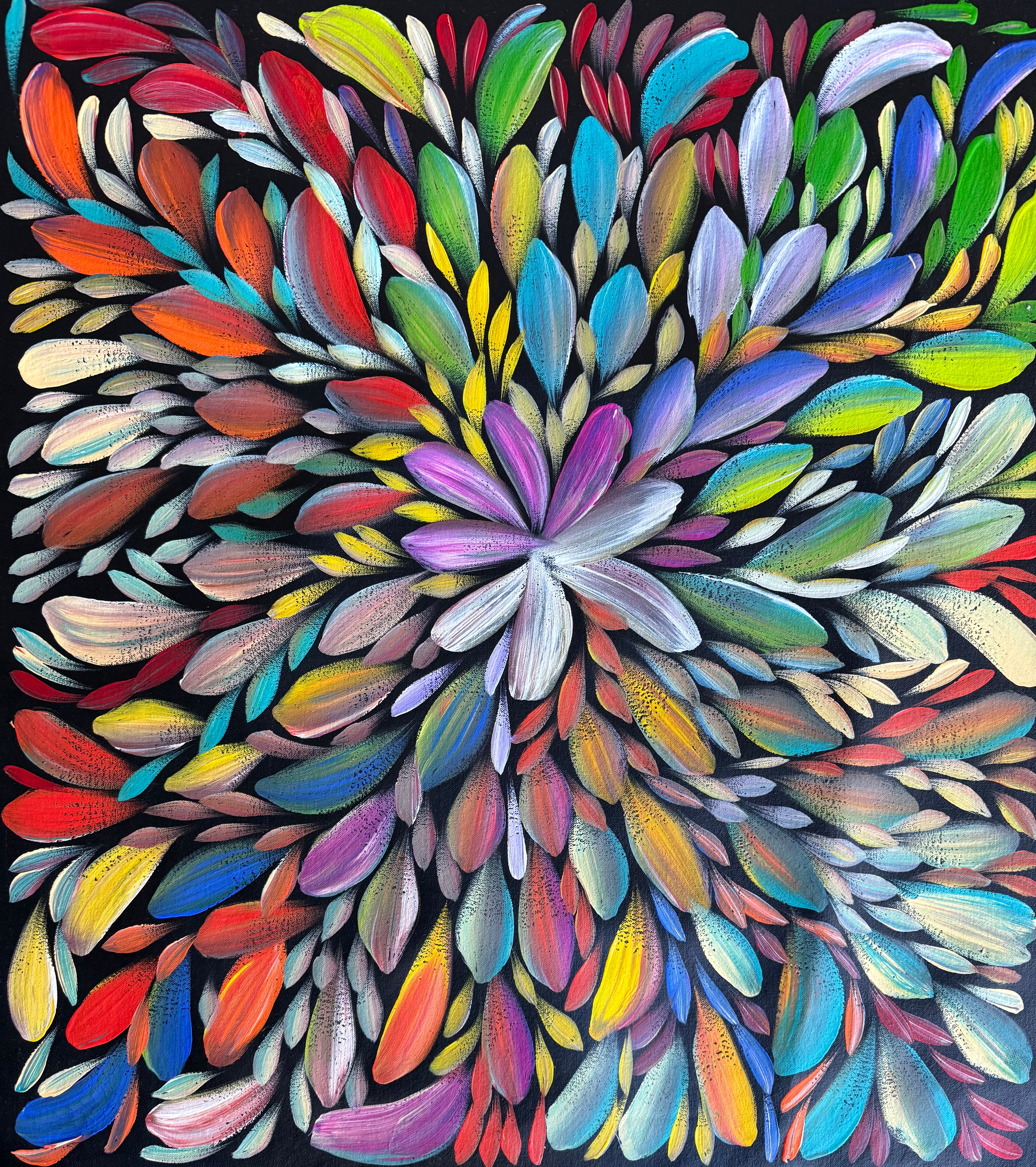 Louise Numina Napananka - Bush Medicine Leaves .16-44