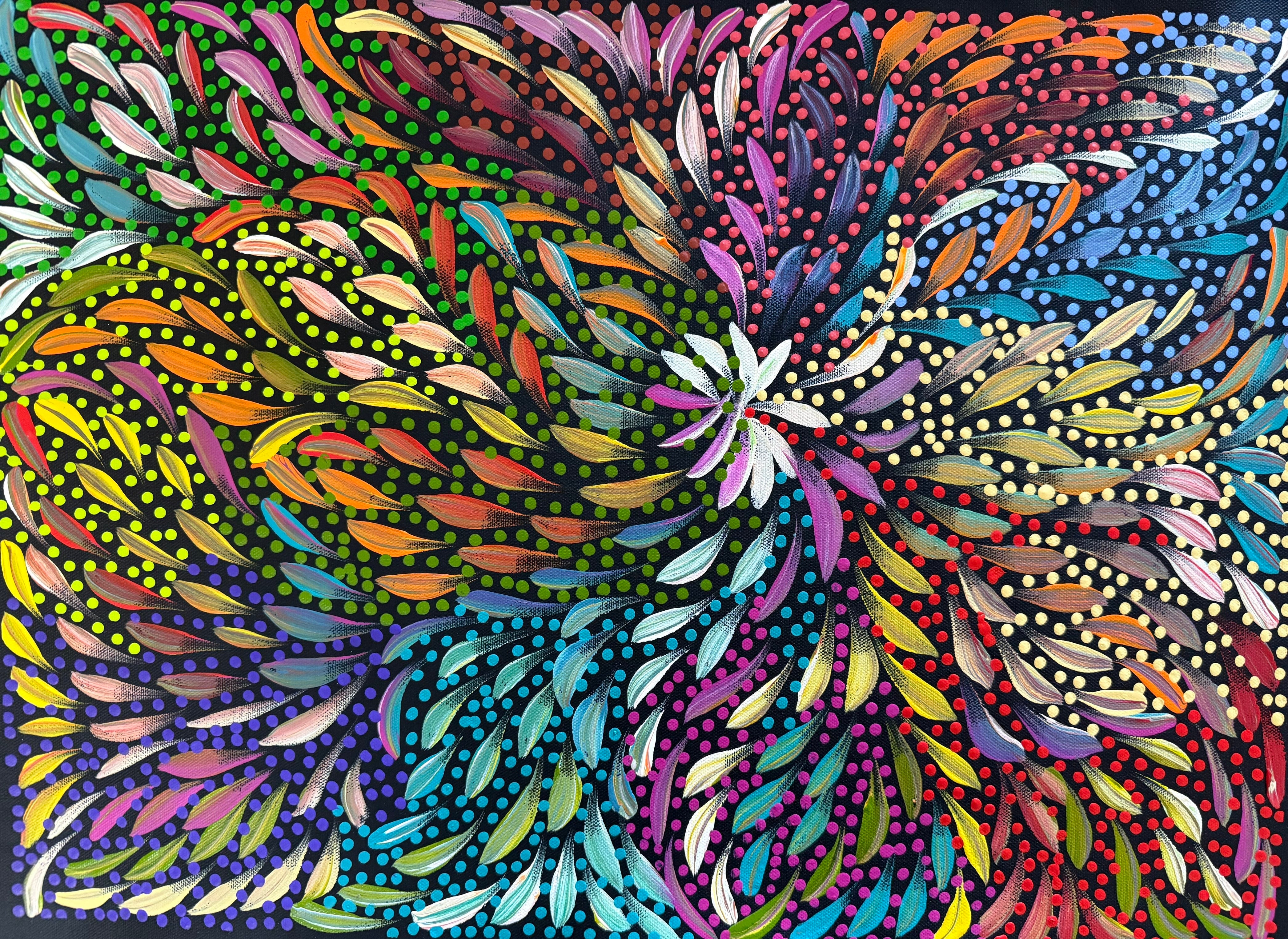 Caroline Numina - Seeded Leaves .10-37