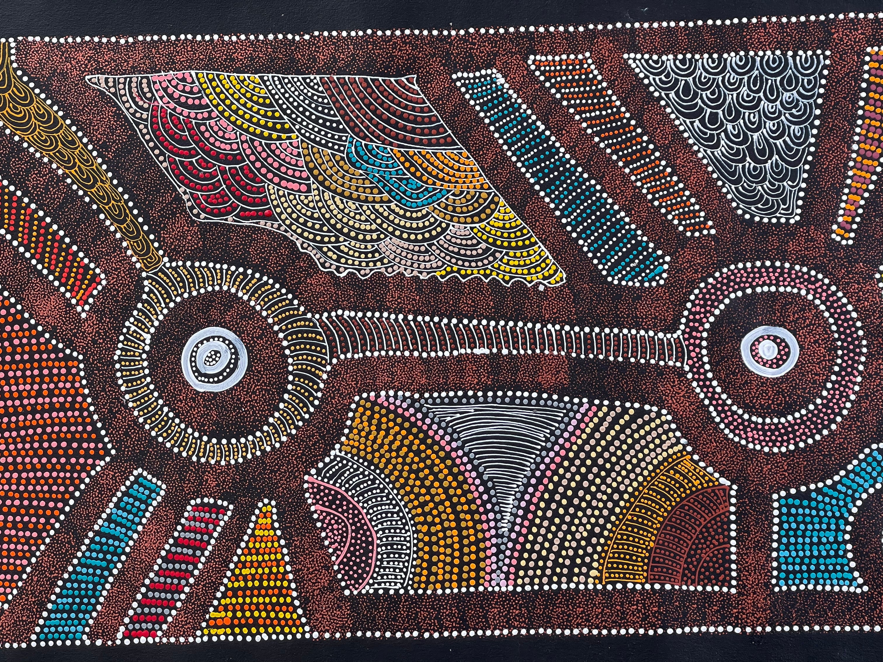 Caroline Numina - Thorny Lizard Dreaming .62-2