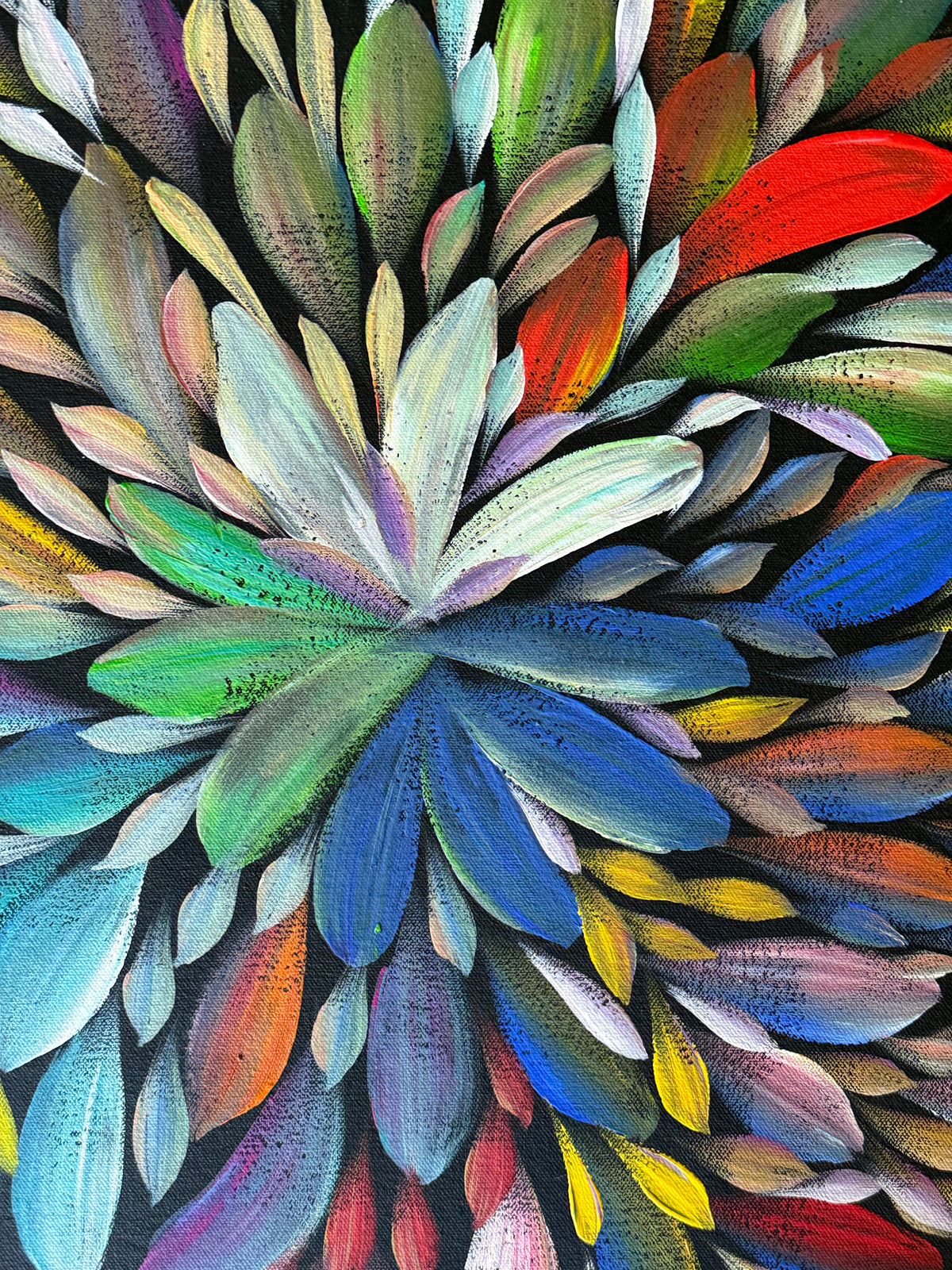 Louise Numina Napananka - Bush Medicine Leaves .36-27