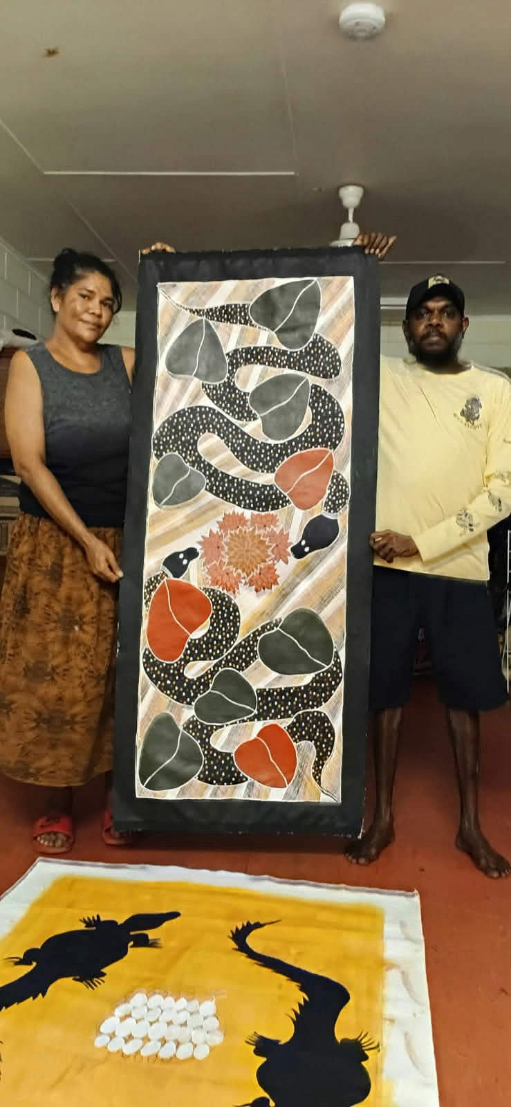 Maratjimi & Wulpundu - File Snakes (Djaykung)