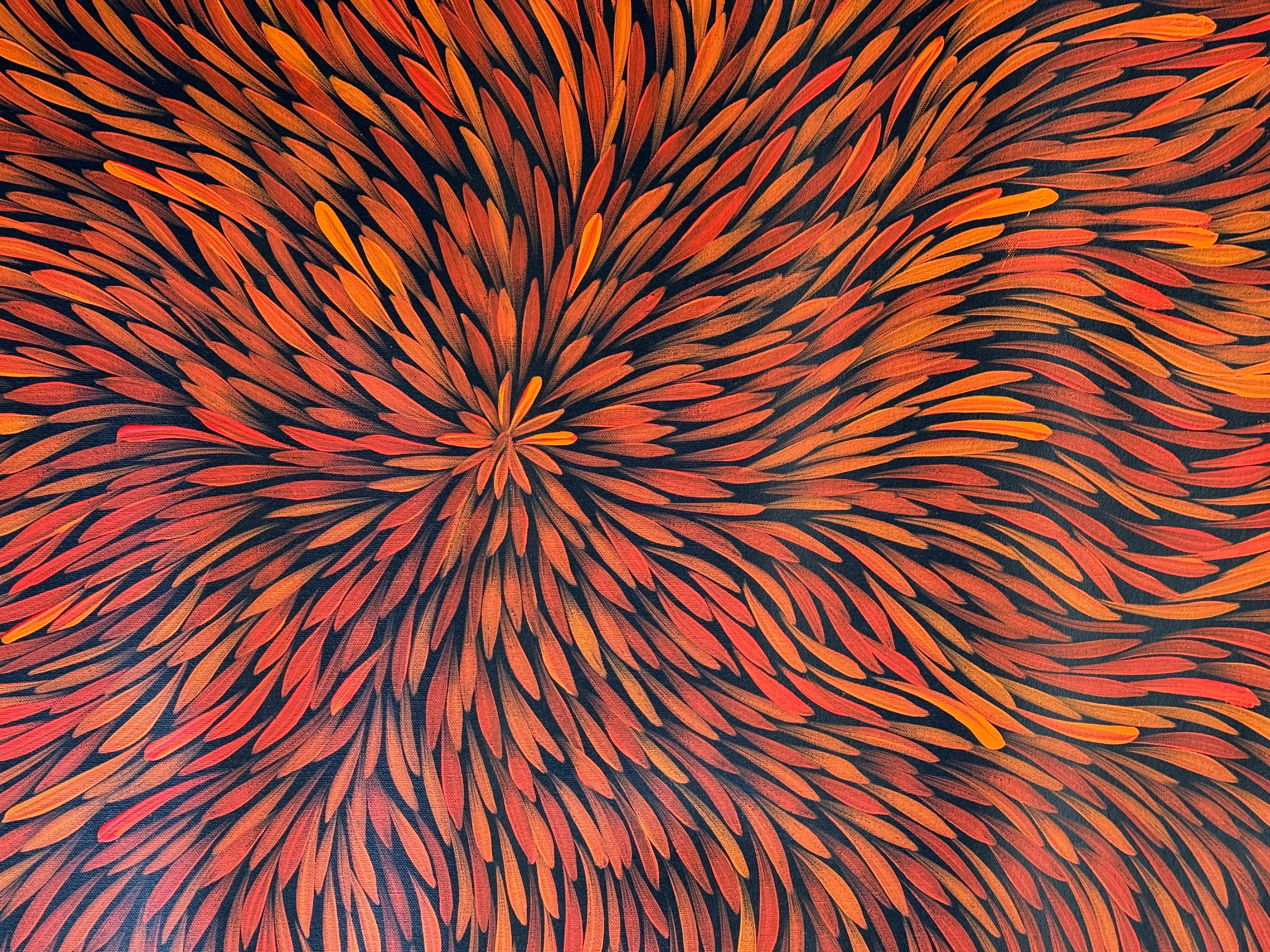 Sharon Numina - Bush Medicine Leaves - 145x83cm .02-2