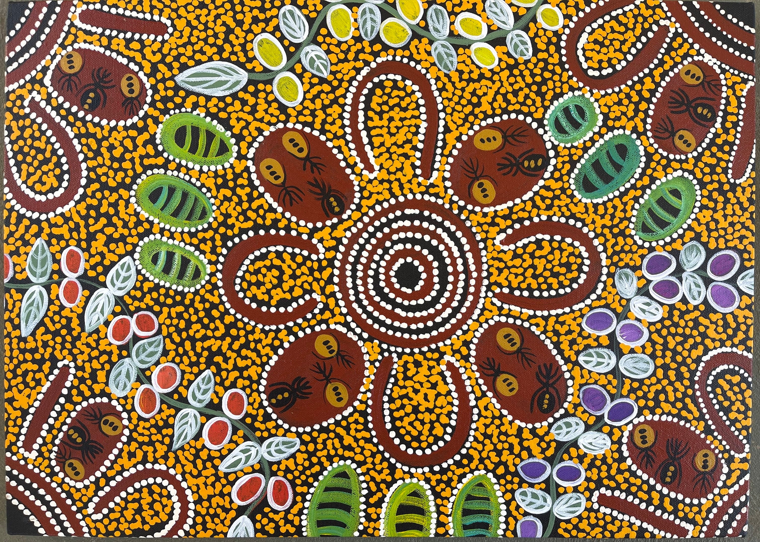 Lanita Numina - Bush Tucker *Stretched ready to hang* .89-3