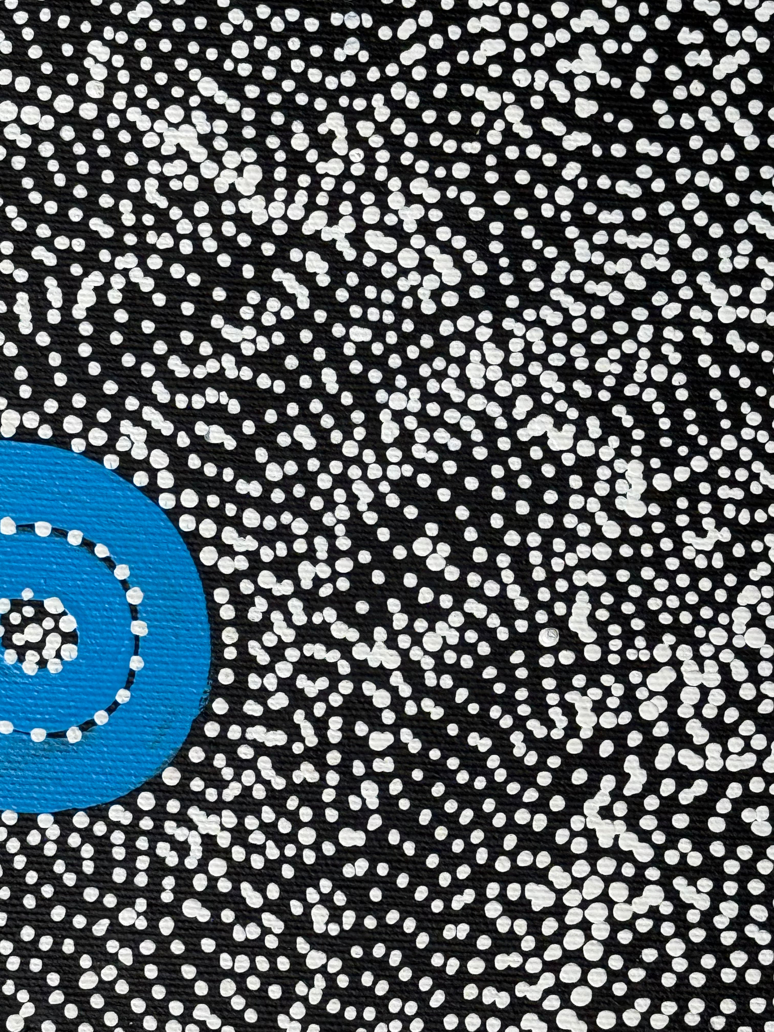 Justinna Napaljarri Sims - Yanjirlpirri or Napaljarri-Warnu Jukurrpa (Star or Seven Sisters Dreaming) - Stretched