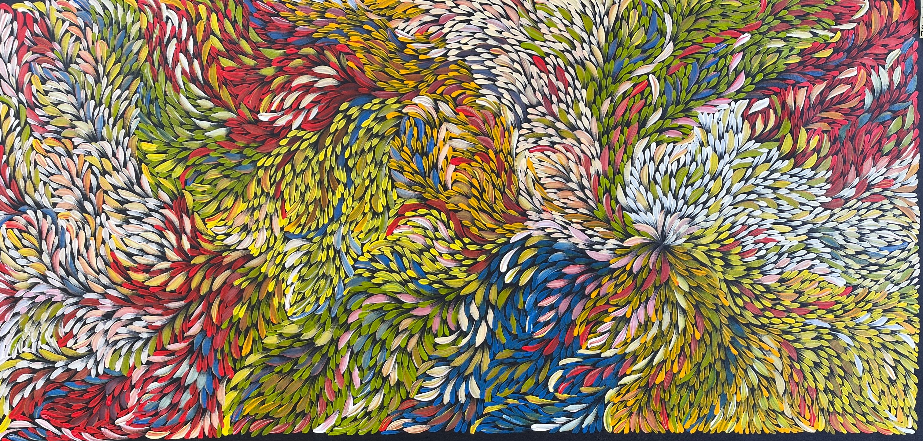 Caroline Numina - Bush Medicine Leaves - 70x144cm .31-12