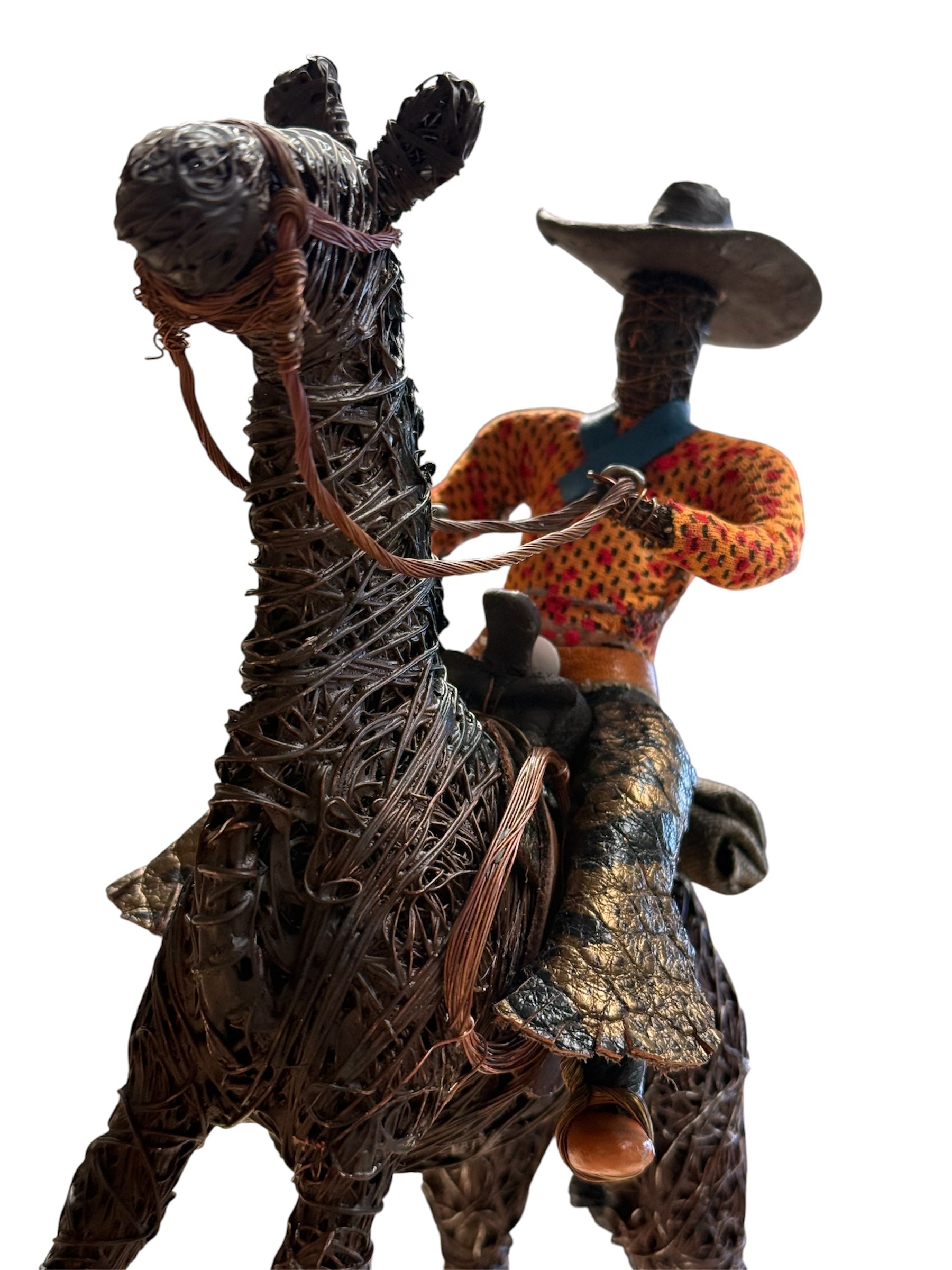 Wire Stockman on Horseback – Johnny Young