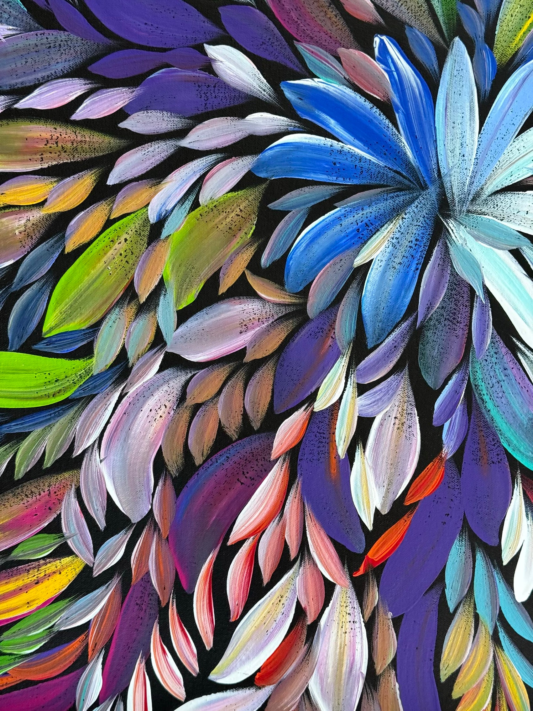 Louise Numina Napananka - Bush Medicine Leaves .45-18