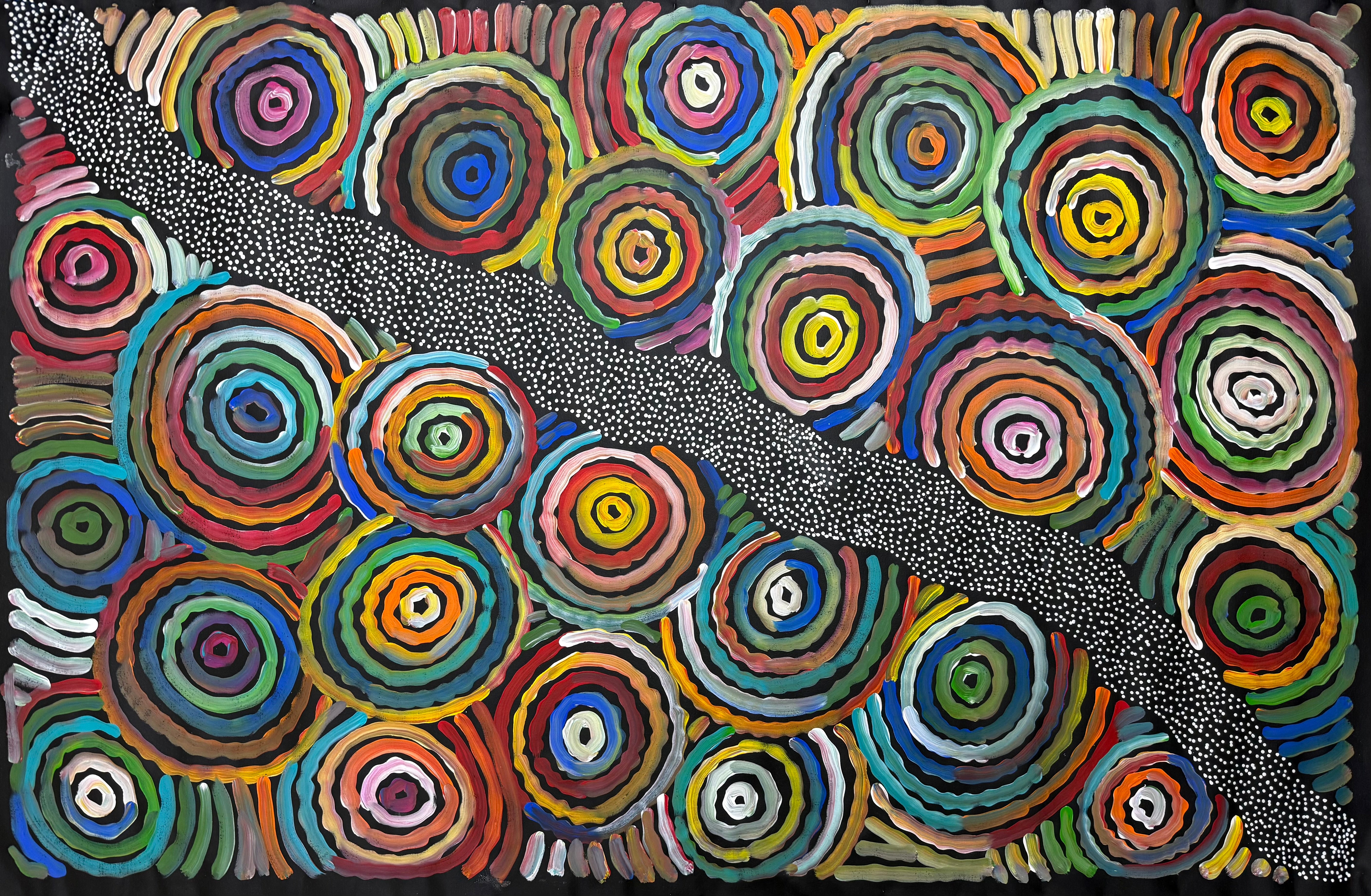 Louise Numina Napananka - Milky Way Dreaming .43-4