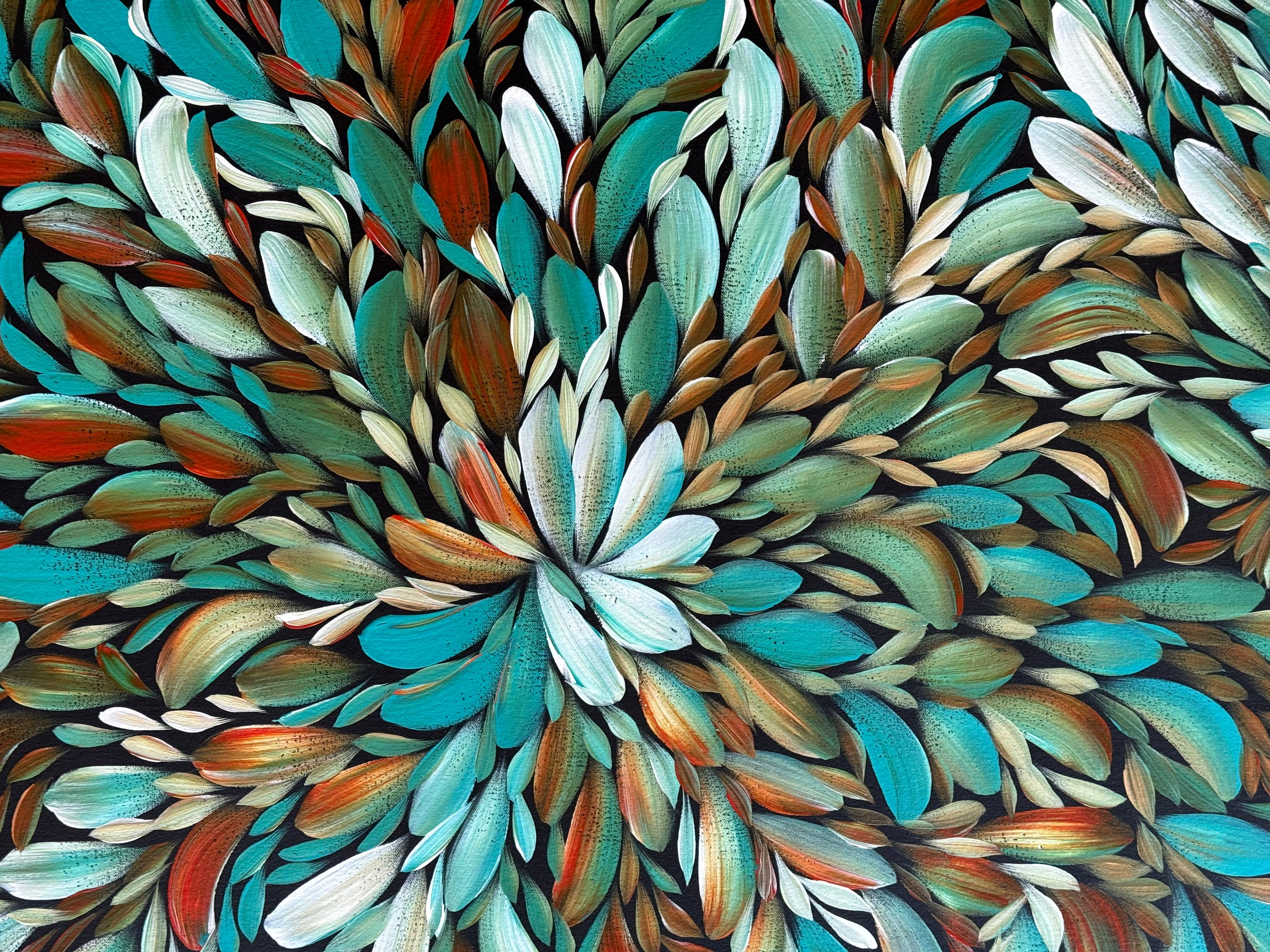 Louise Numina Napananka - Bush Medicine Leaves .21-17