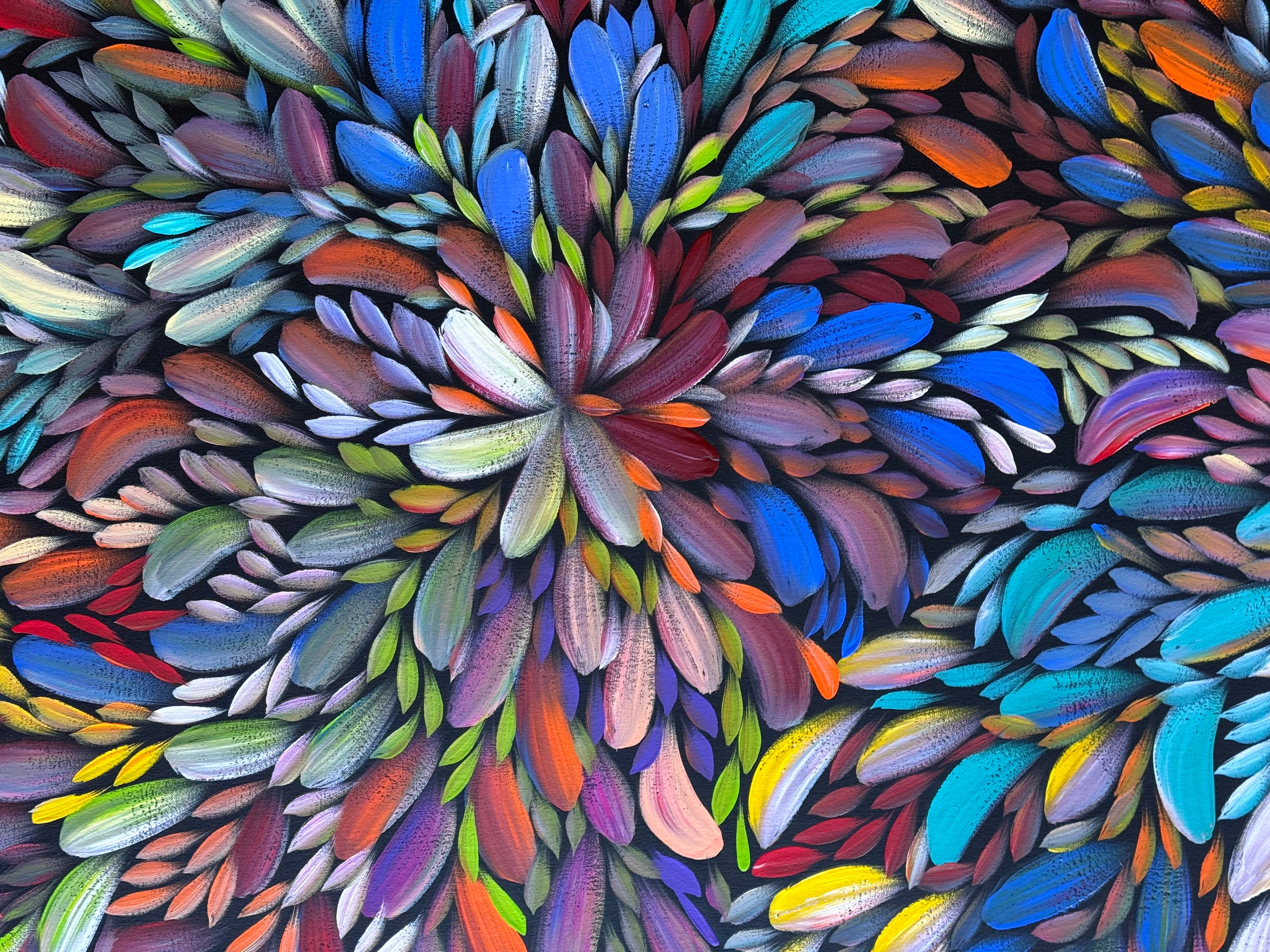 Louise Numina Napananka - Bush Medicine Leaves .41-19