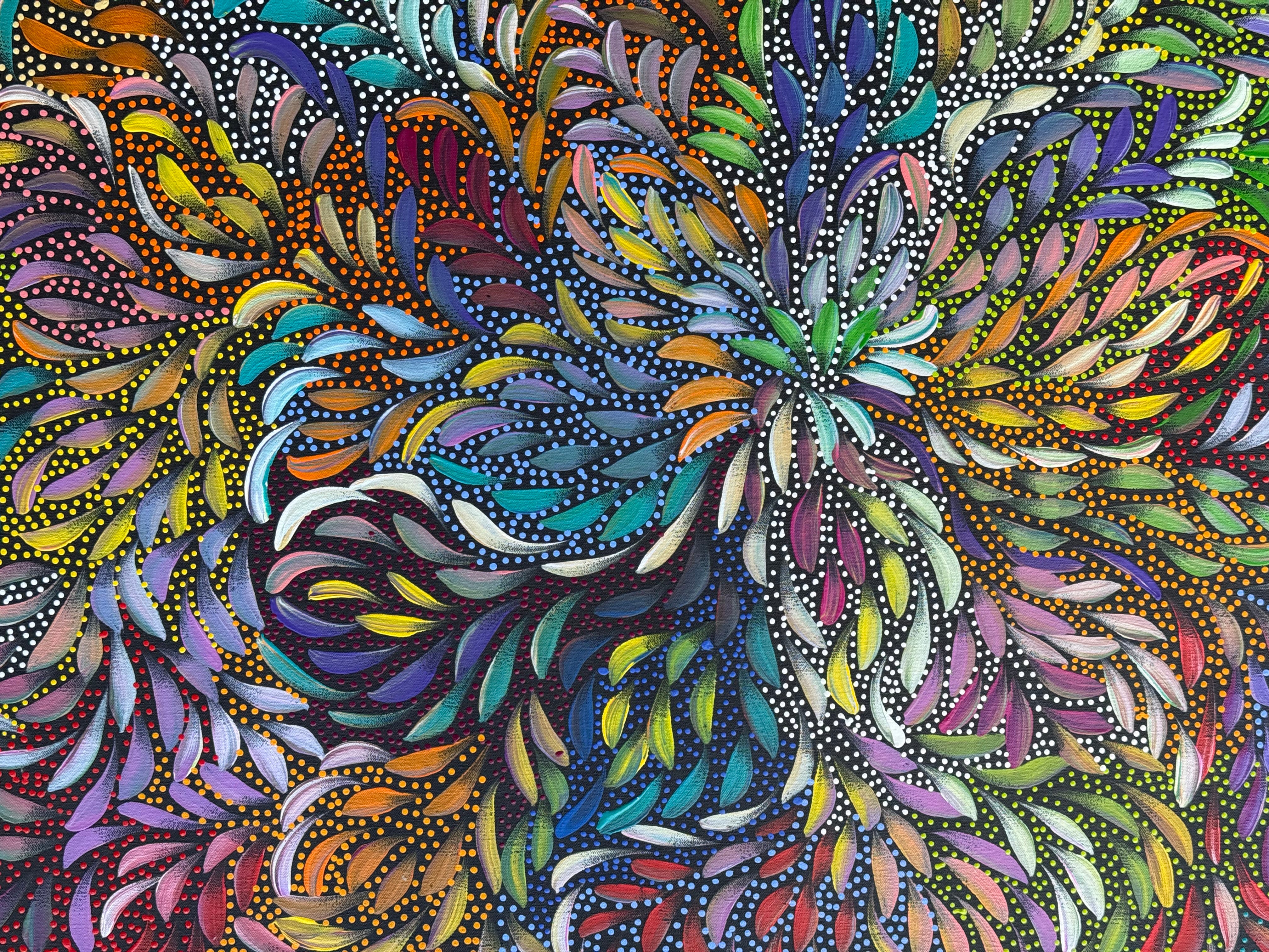 Caroline Numina - Seeded Bush Medicine Leaves .91-14