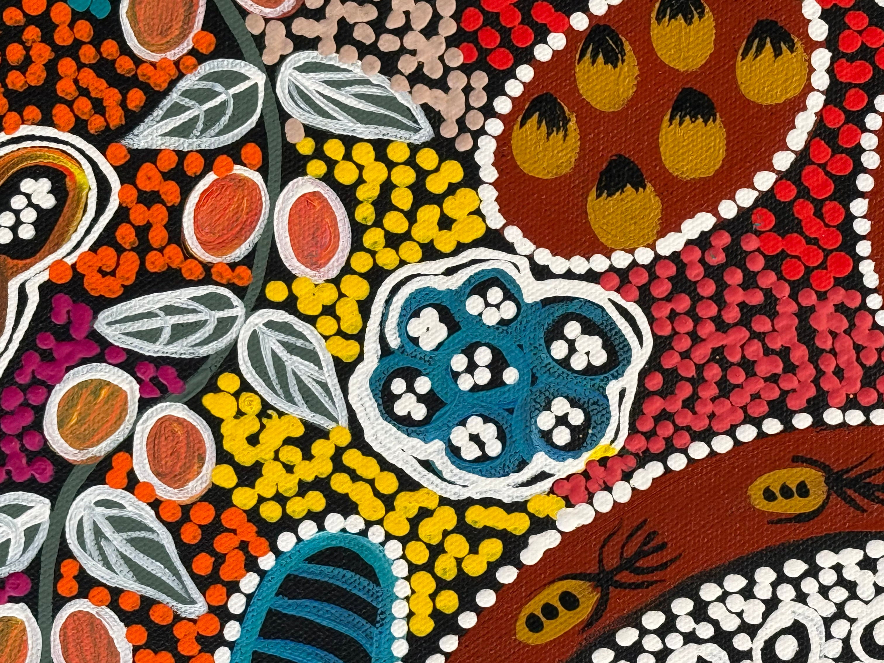 Lanita Numina - Women Collect Bush Tuckers - 46x96cm .03-1