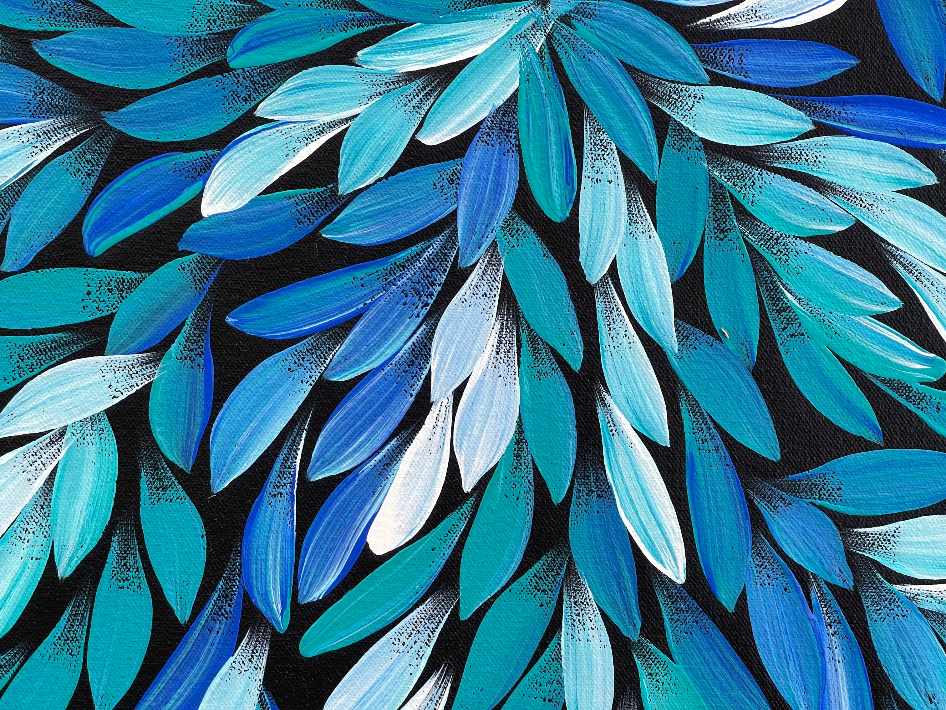 Jacinta Numina - Bush Medicine Leaves - 137x80cm .98-2