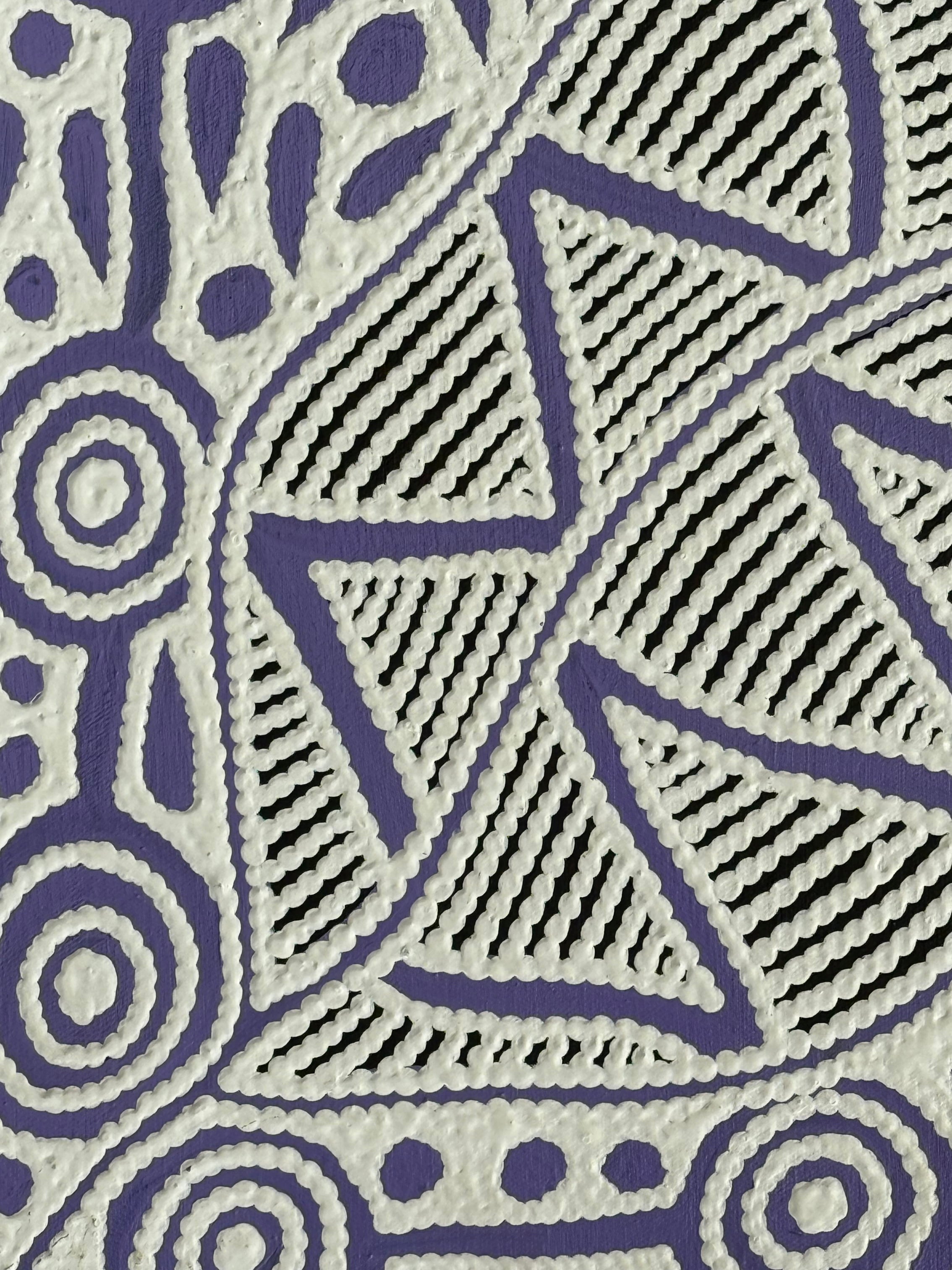 Ursula Napangardi Hudson - Pikilyi Jukurrpa (Vaughan Springs Dreaming)