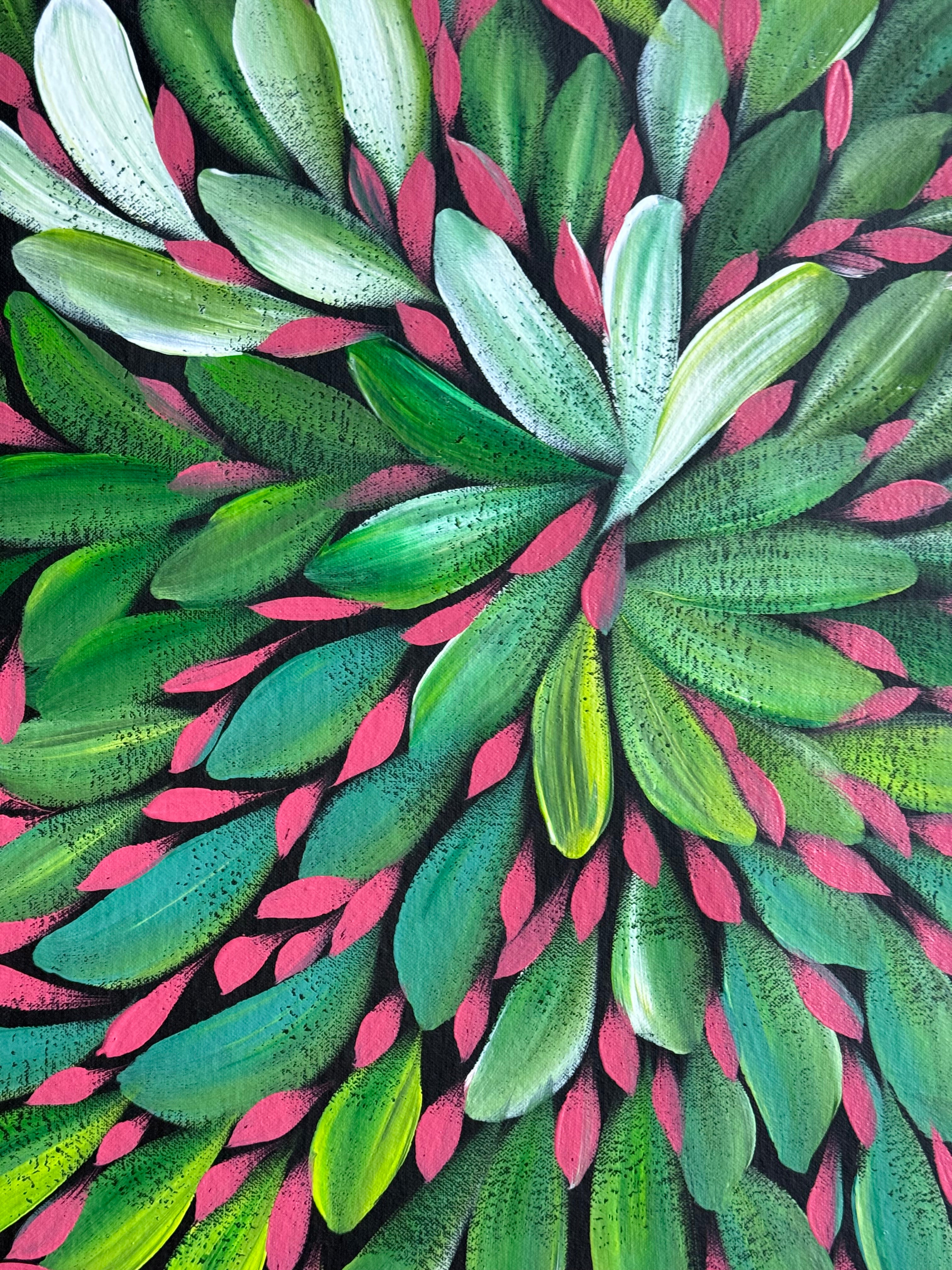 Louise Numina Napananka - Bush Medicine Leaves .22-17