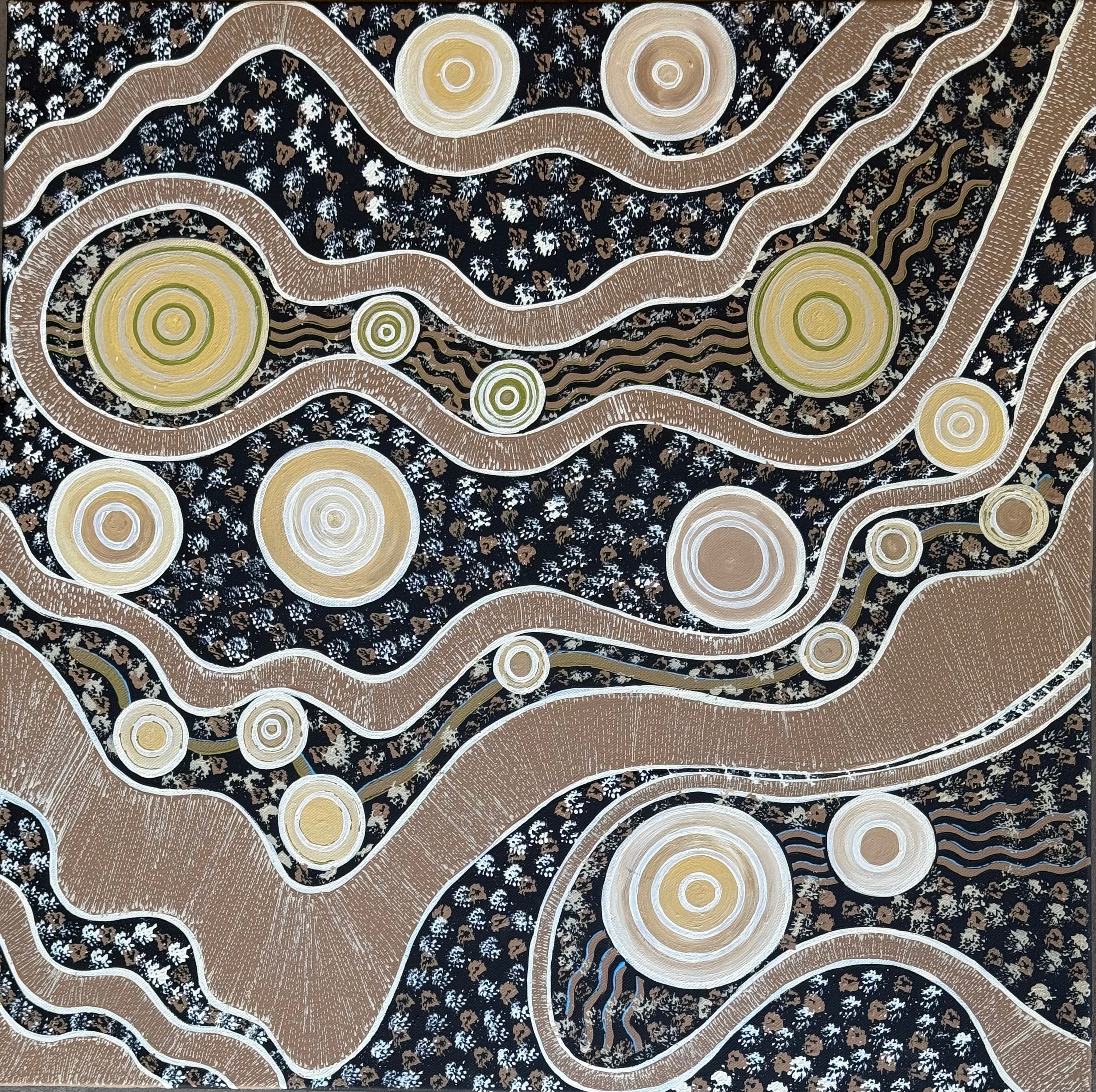 Deidre Burgoyne Rosier - Rockholes Down by the Seas .06-4 *pre-stretched*