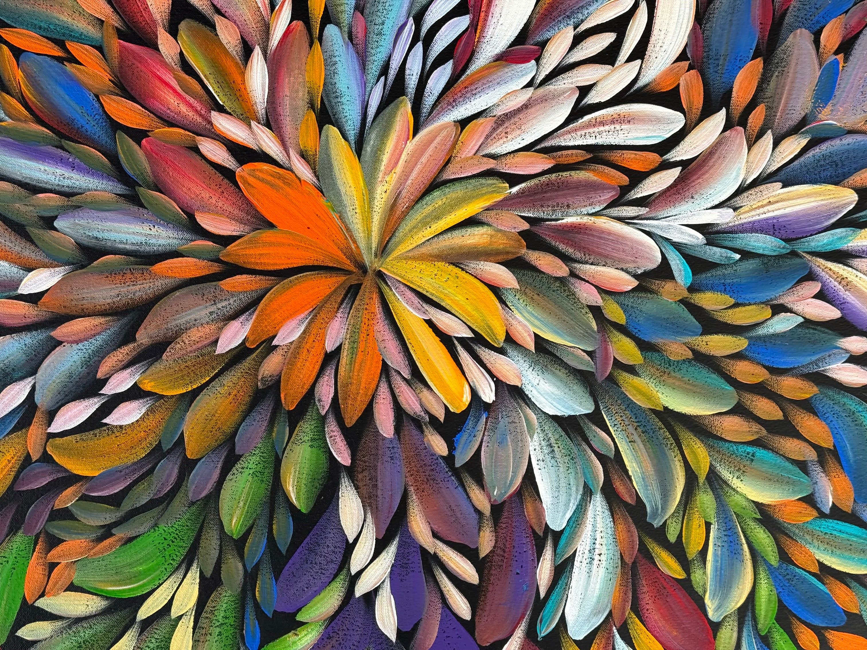 Louise Numina Napananka - Bush Medicine Leaves .65-5
