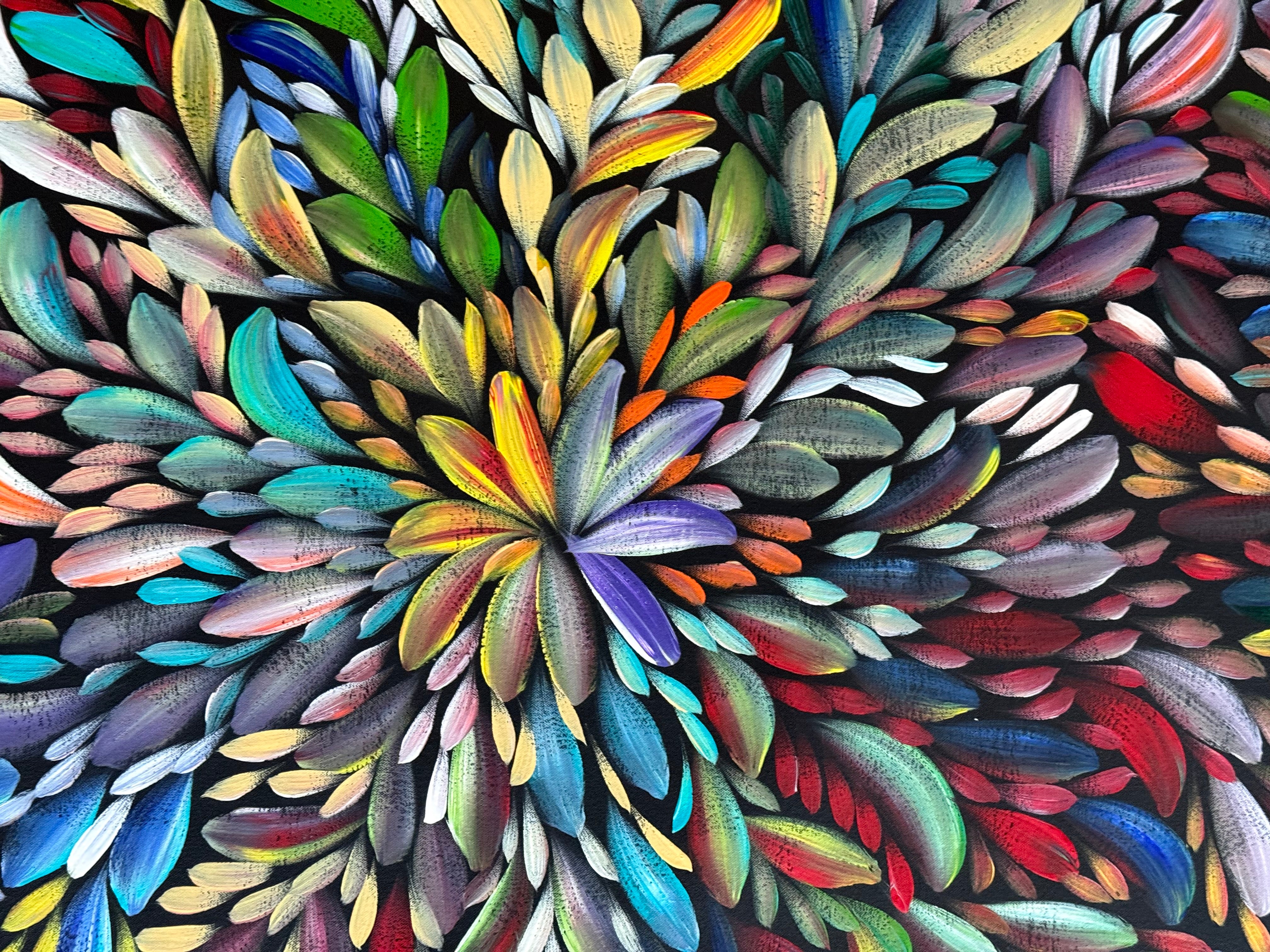 Louise Numina Napananka - Bush Medicine Leaves .26-17