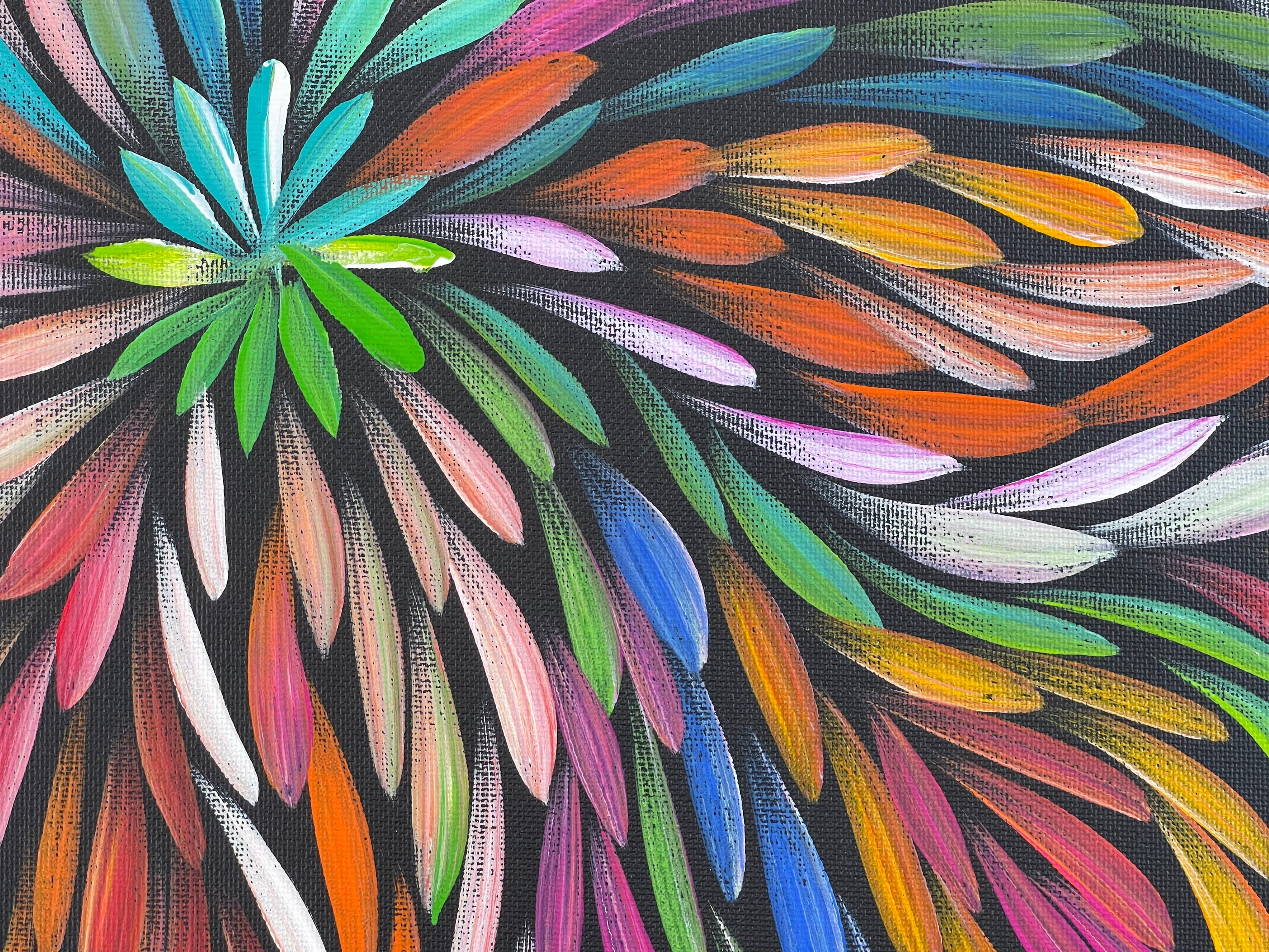 Sharon Numina - Bush Medicine Leaves- 36x52cm .28-35